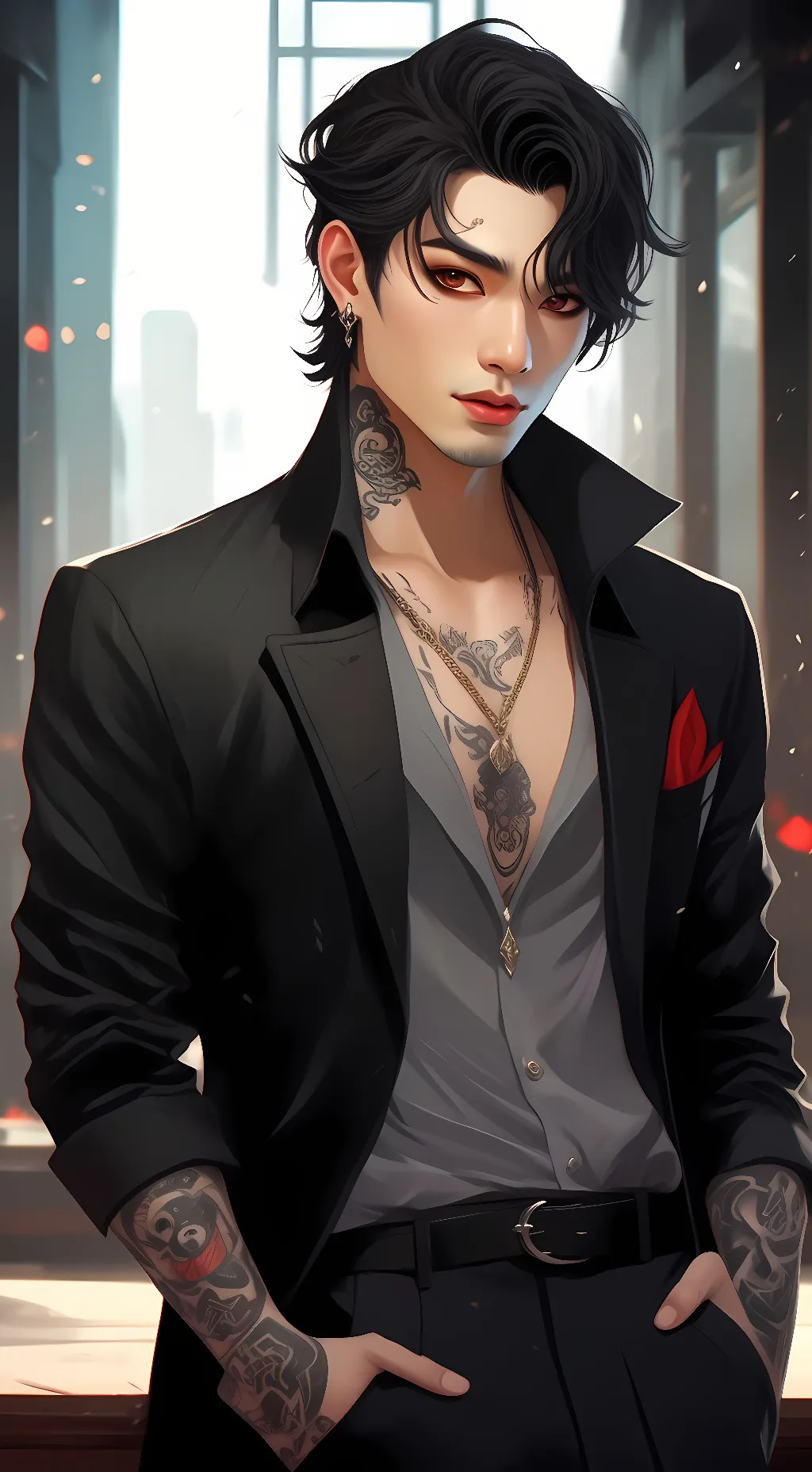 ai character: Jayden background