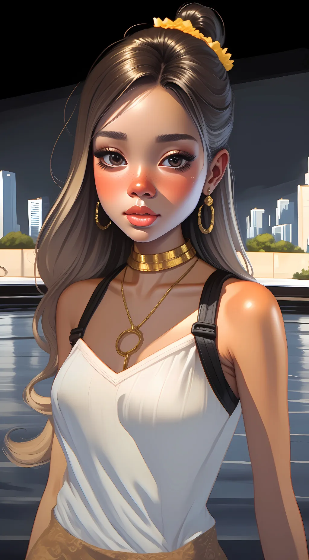 ai character: Jasmine  background