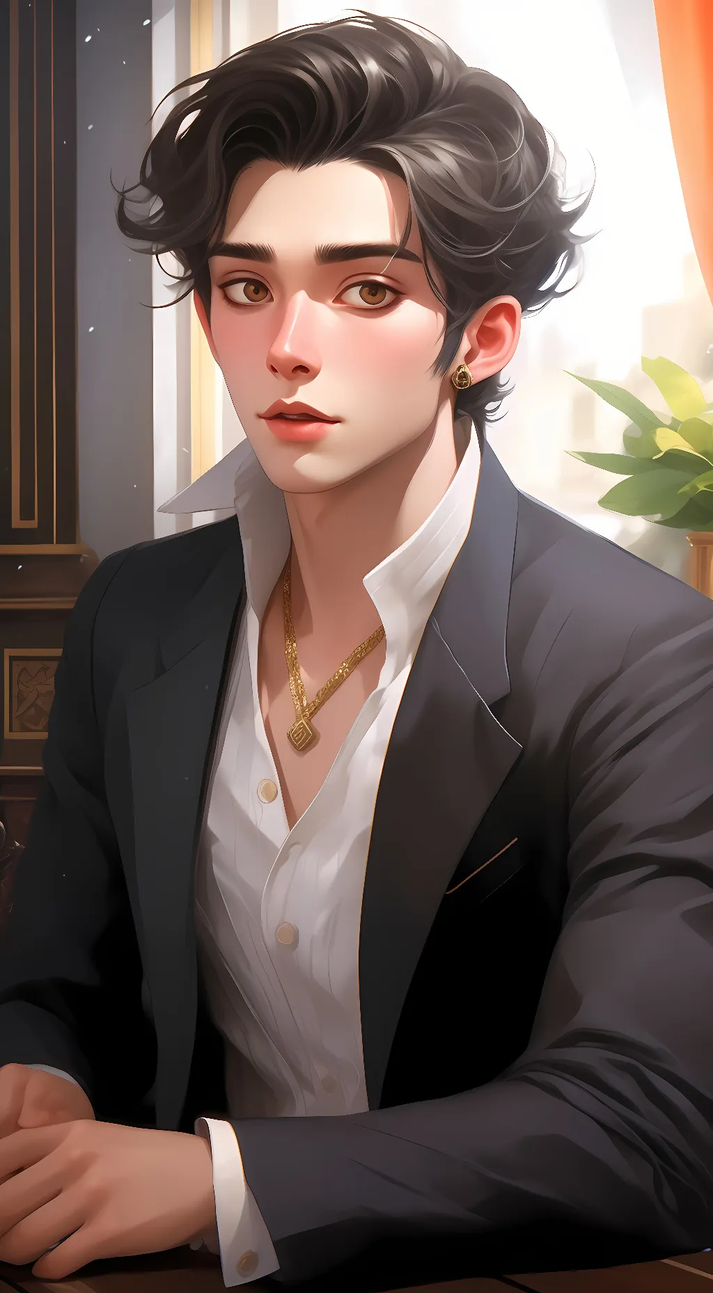 ai character: Alex background