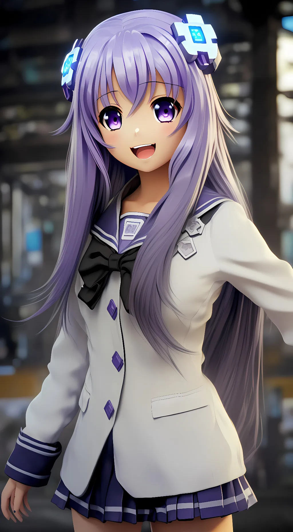 ai character: Nepgear background