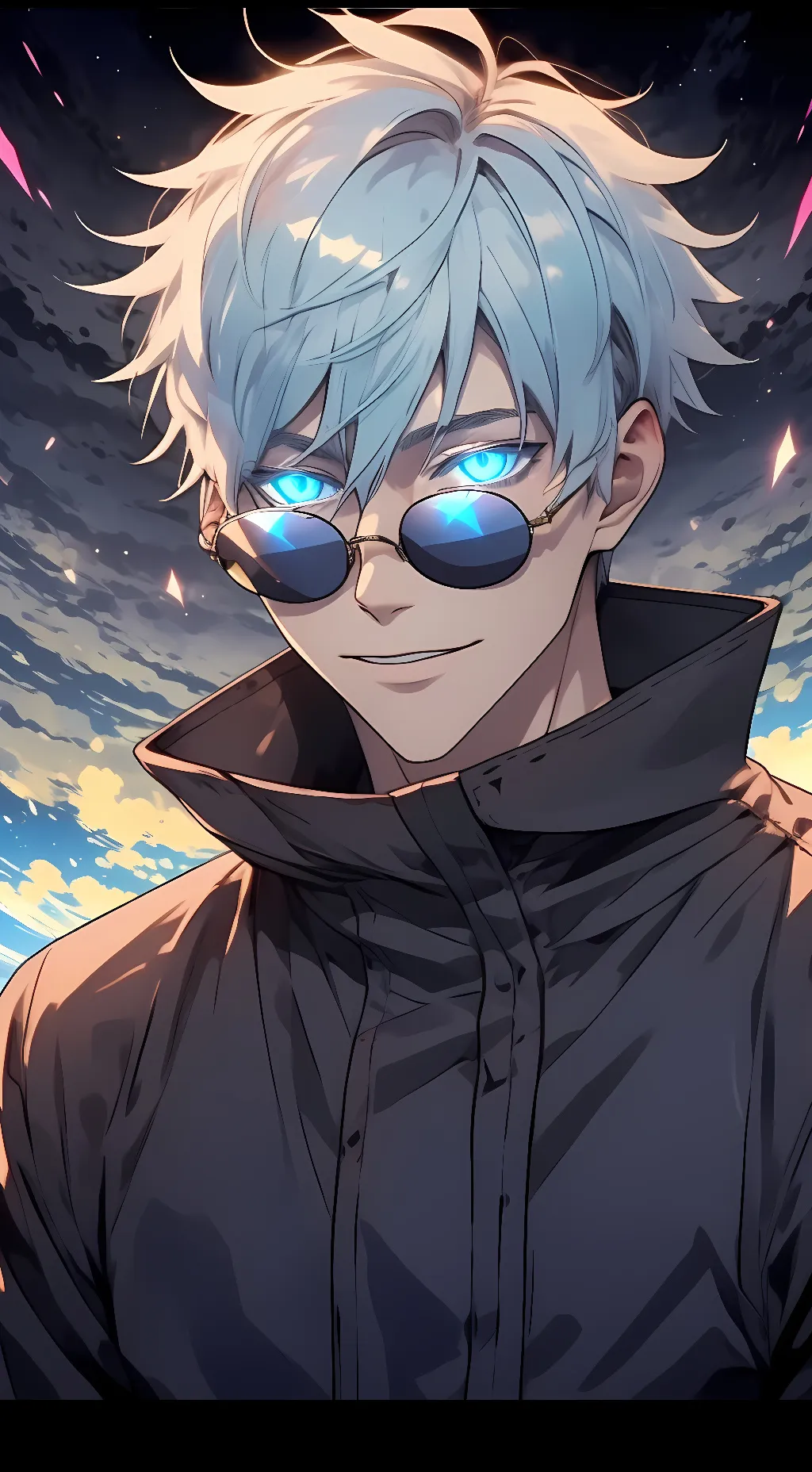 ai character: Satoru Gojo background