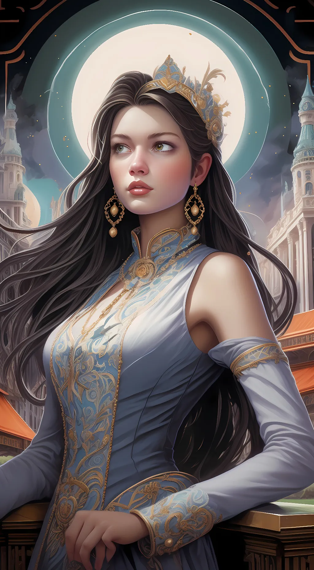 ai character: lilly background