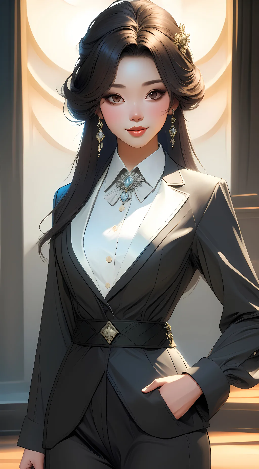 ai character: lisik background