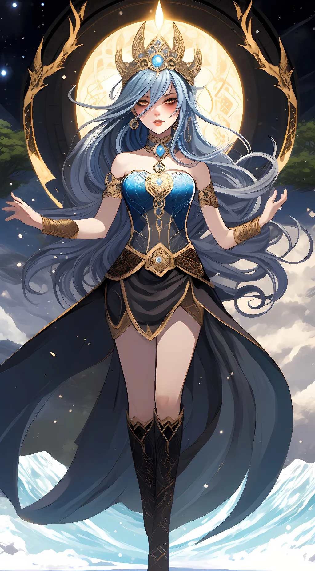ai character: Rez background