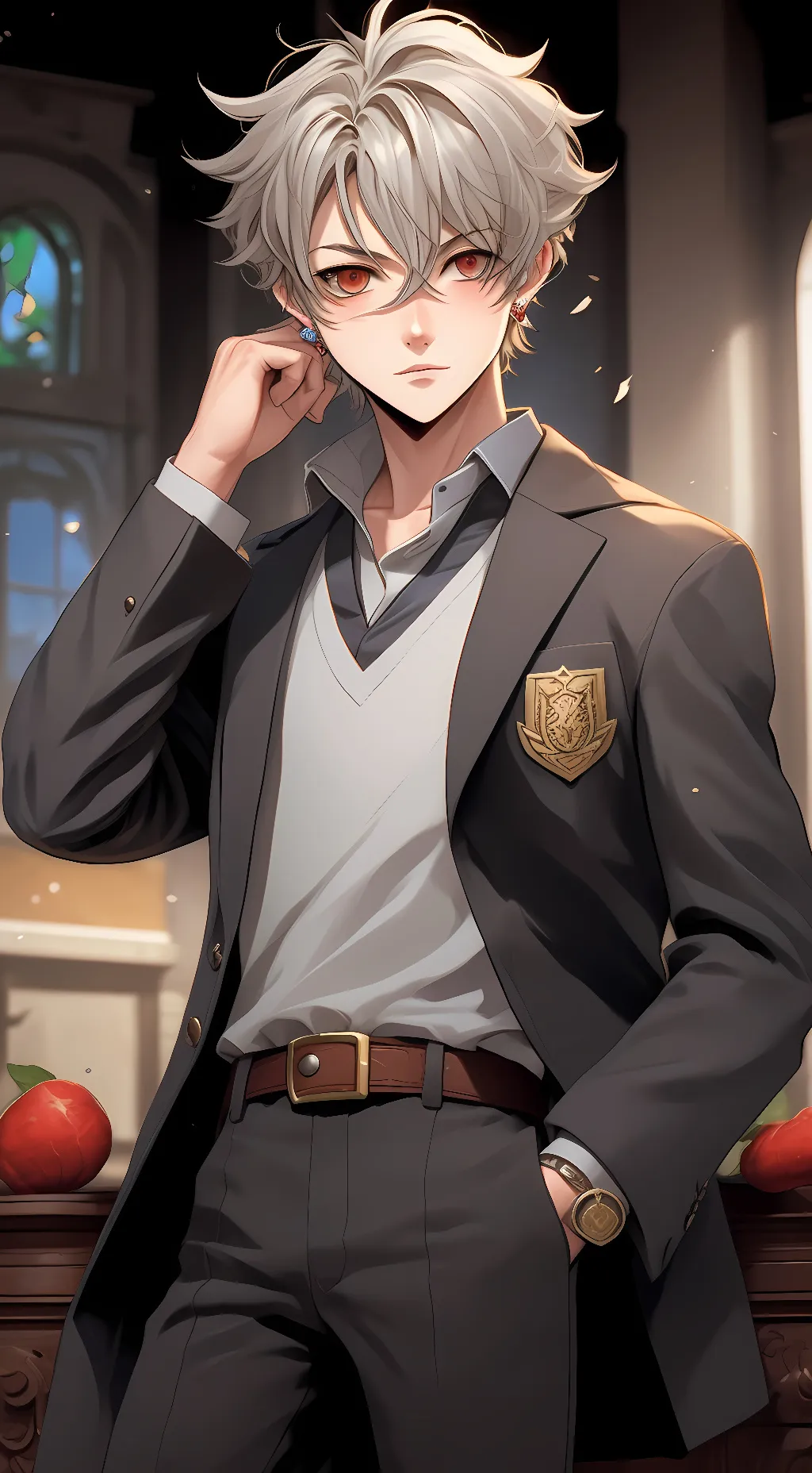 ai character: alex background