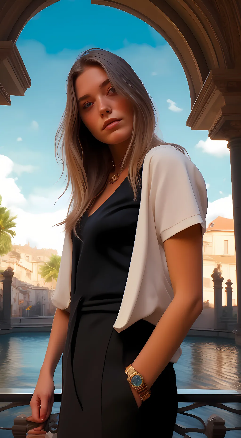 ai character: Natasha background