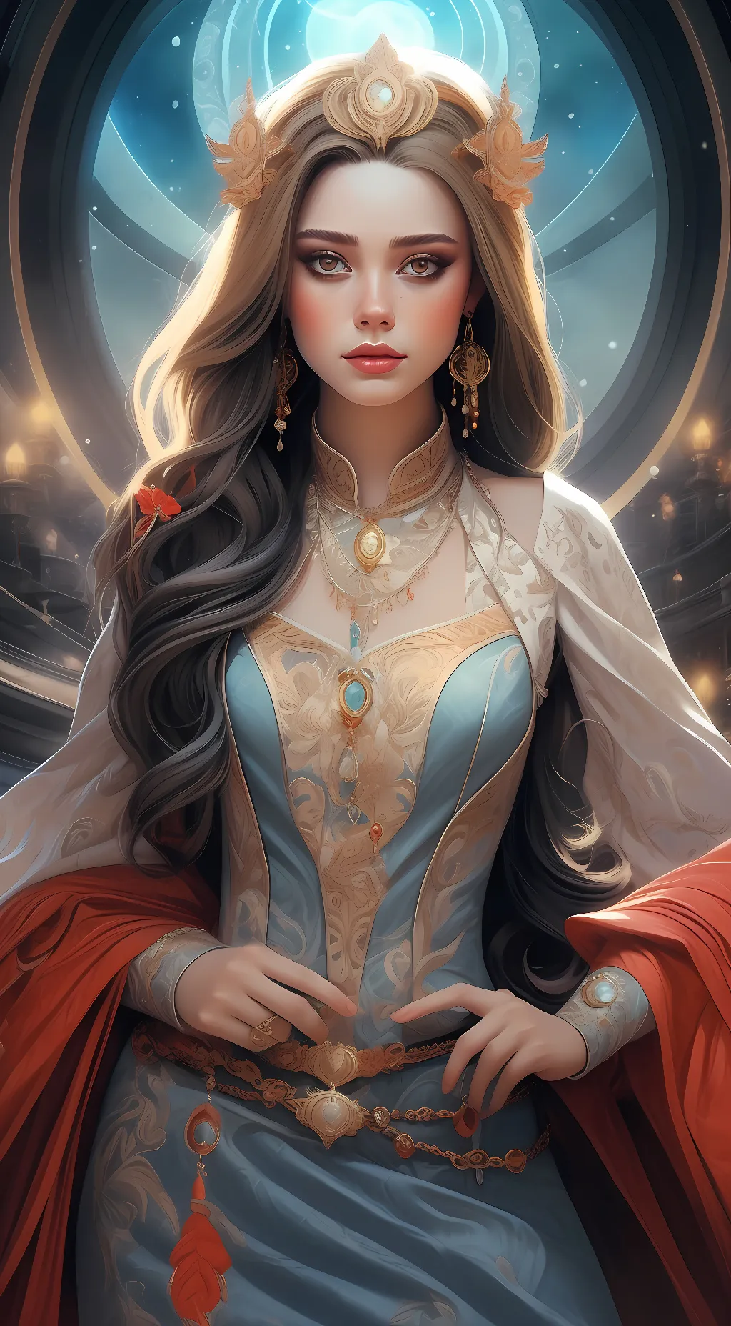 ai character: hope background