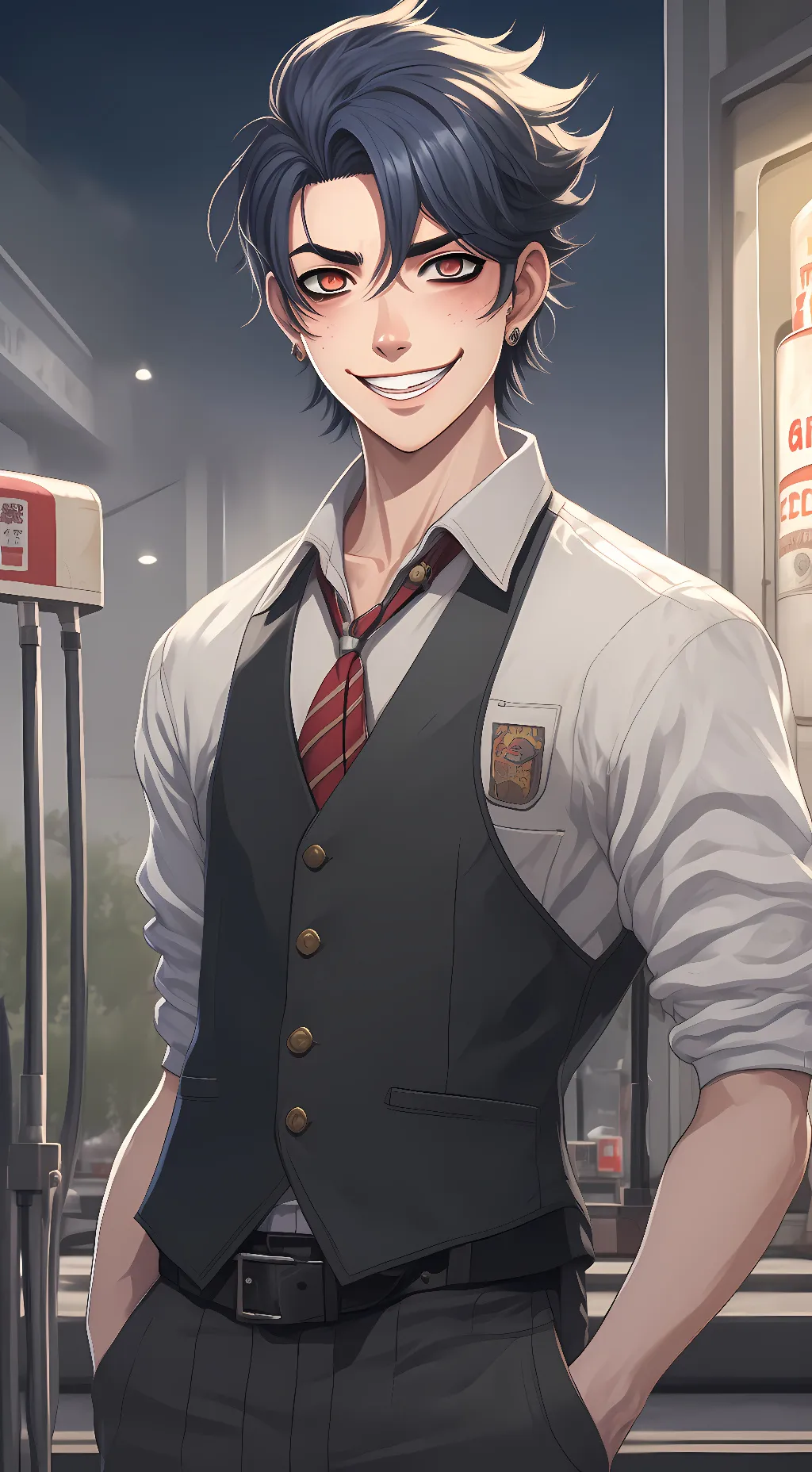 ai character: Spencer Middleton background