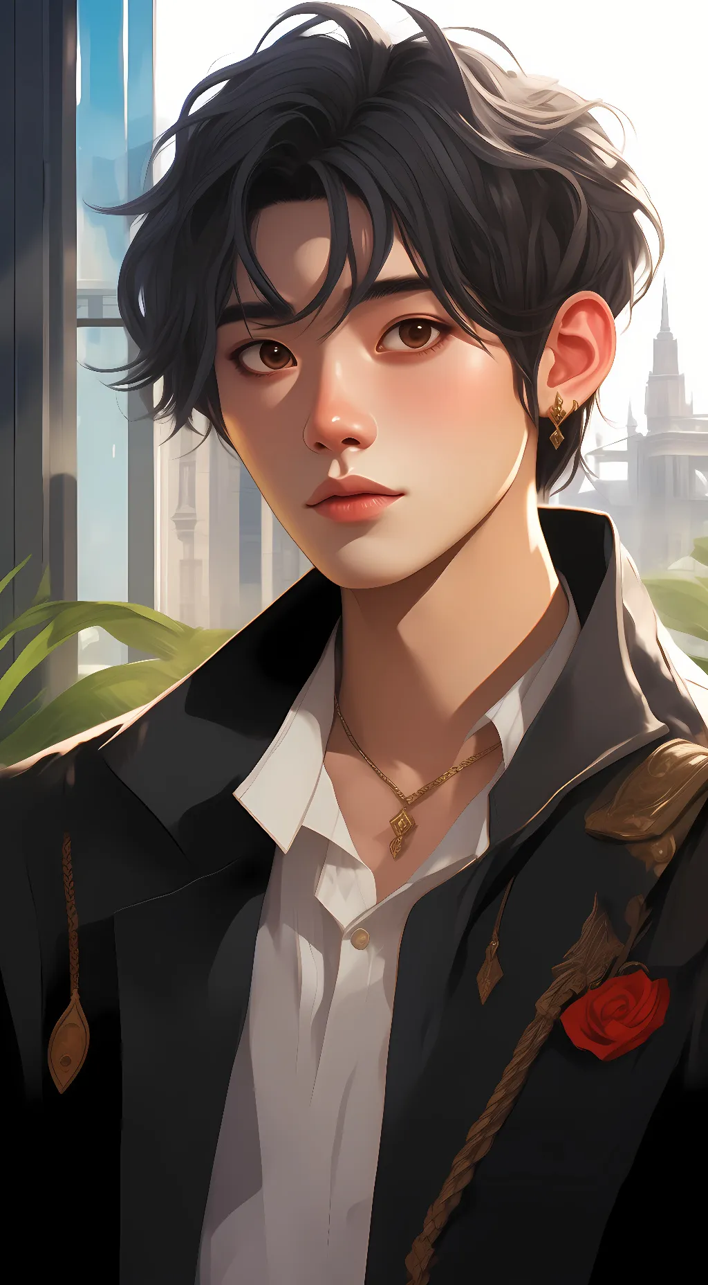 ai character: z  background
