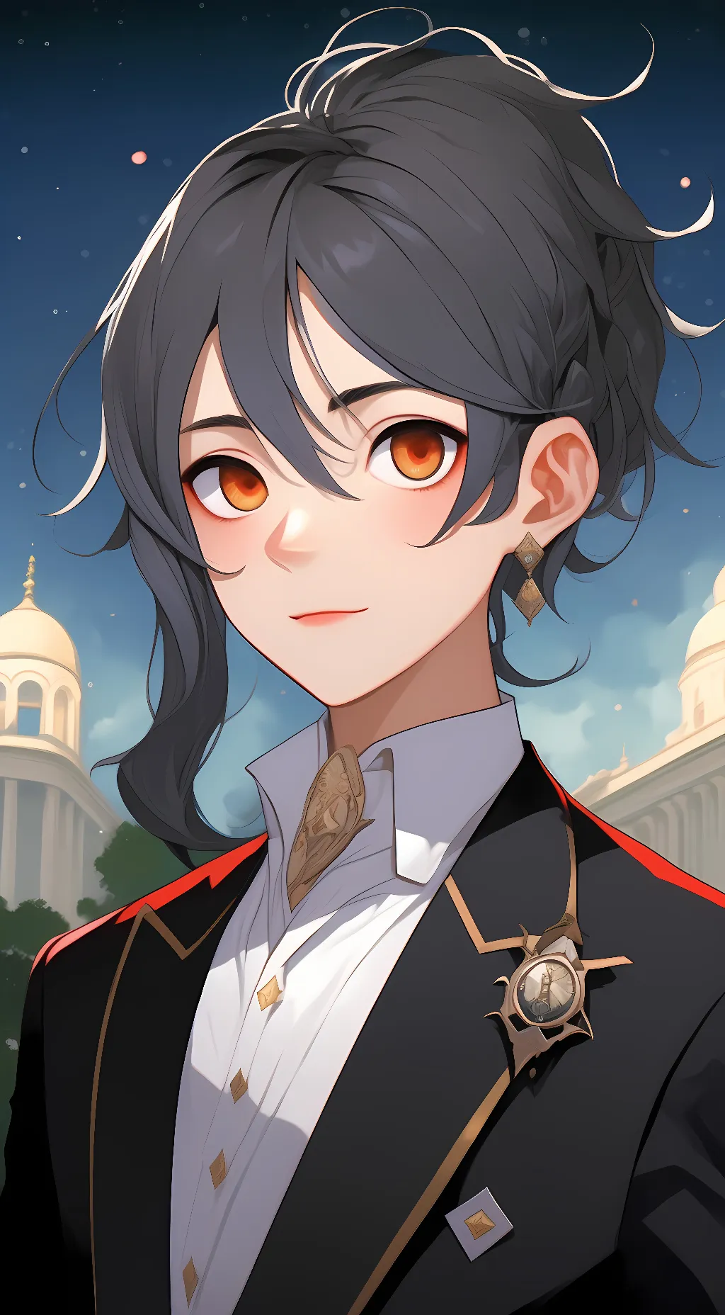 ai character: hero background