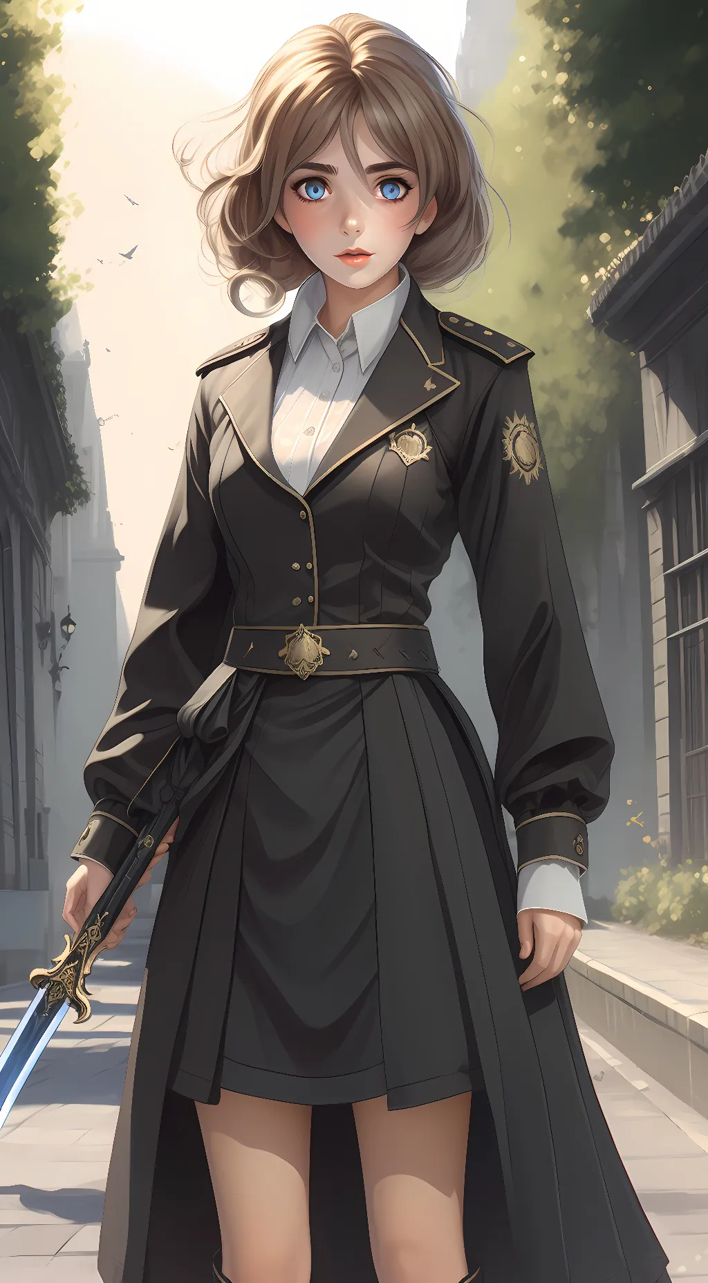 ai character: Anna Thorne background