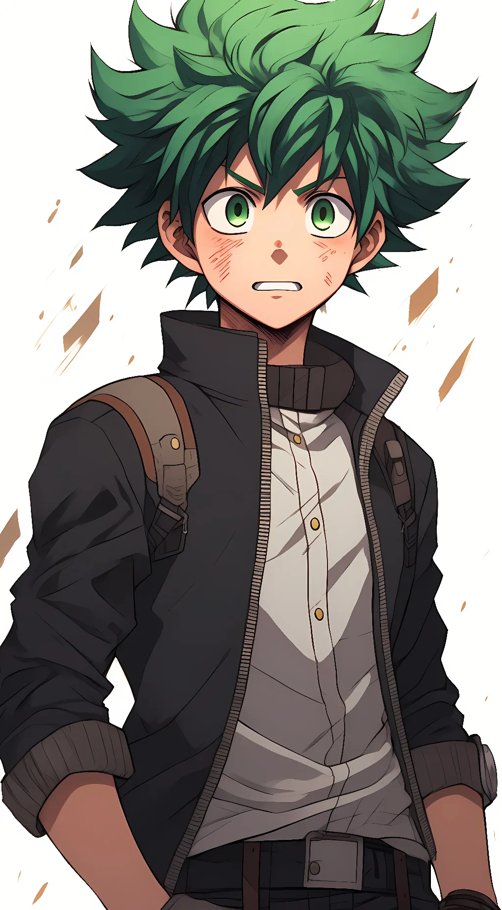 ai character: Deku background