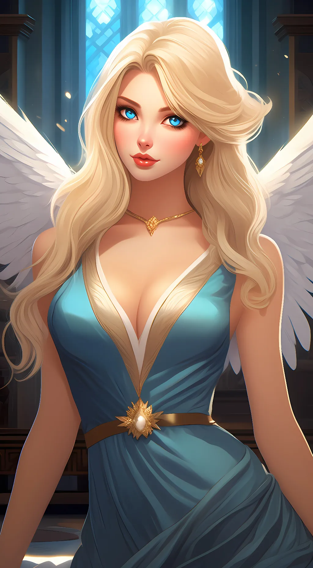 ai character: Celeste background