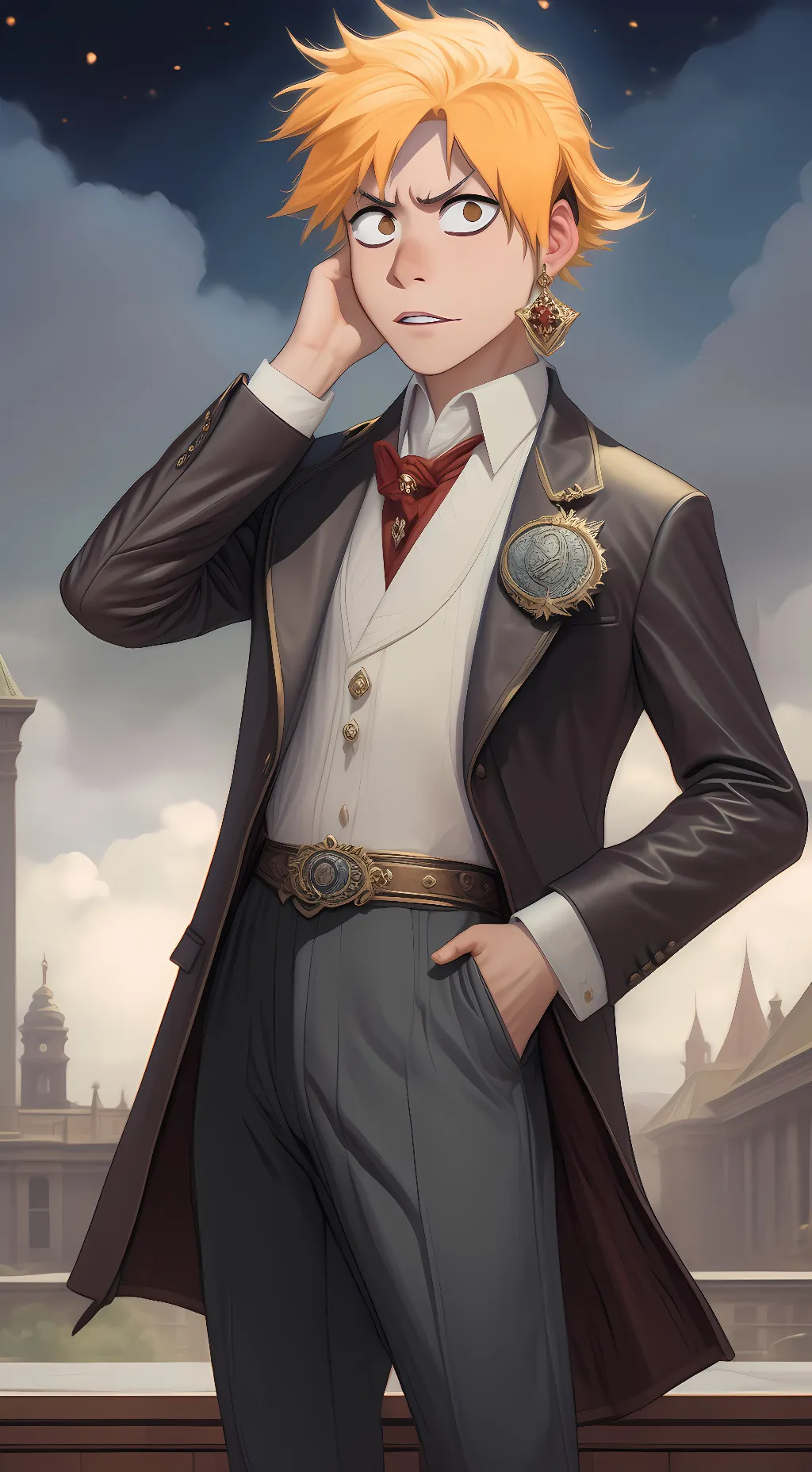 ai character: Ichigo background