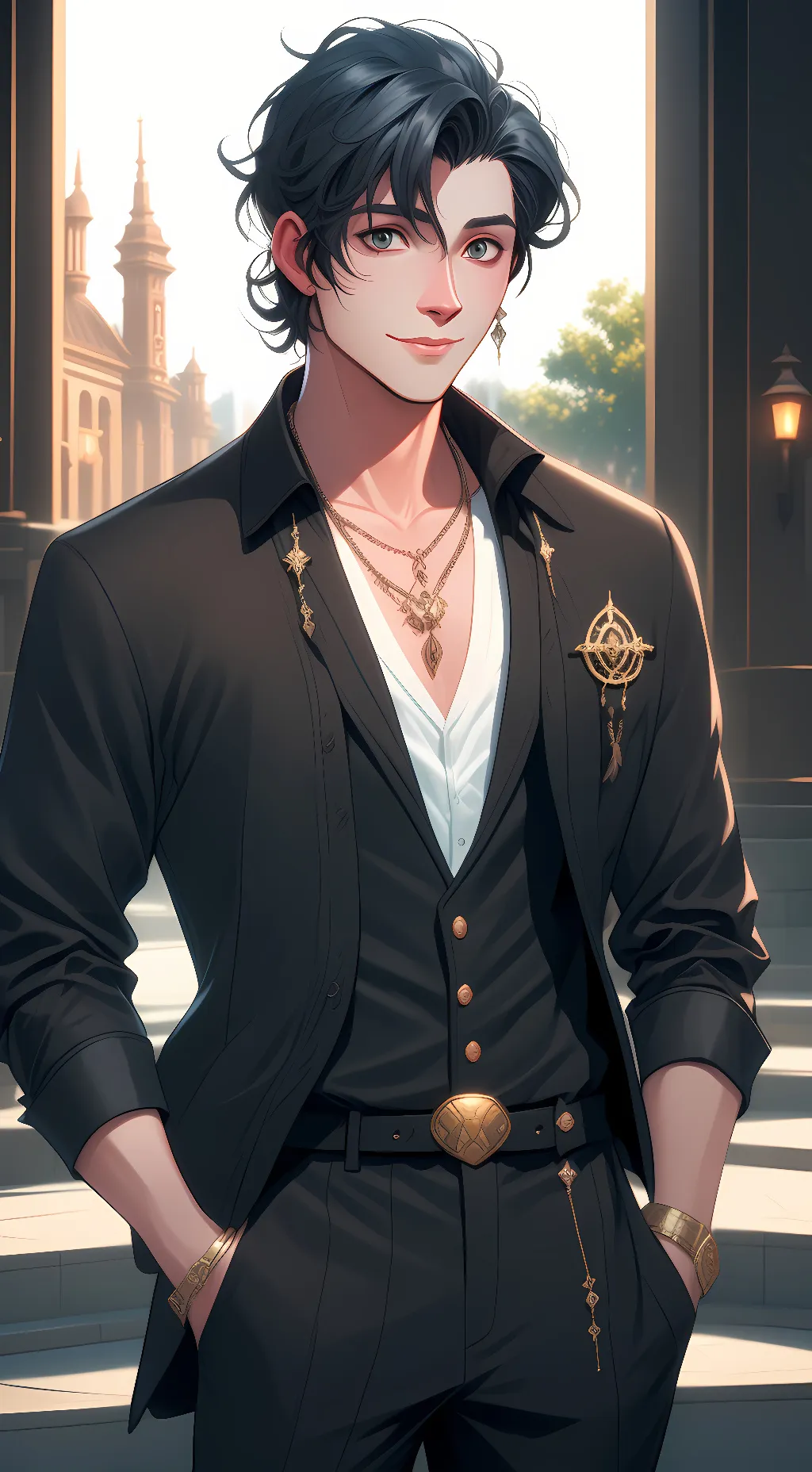 ai character: Sam background