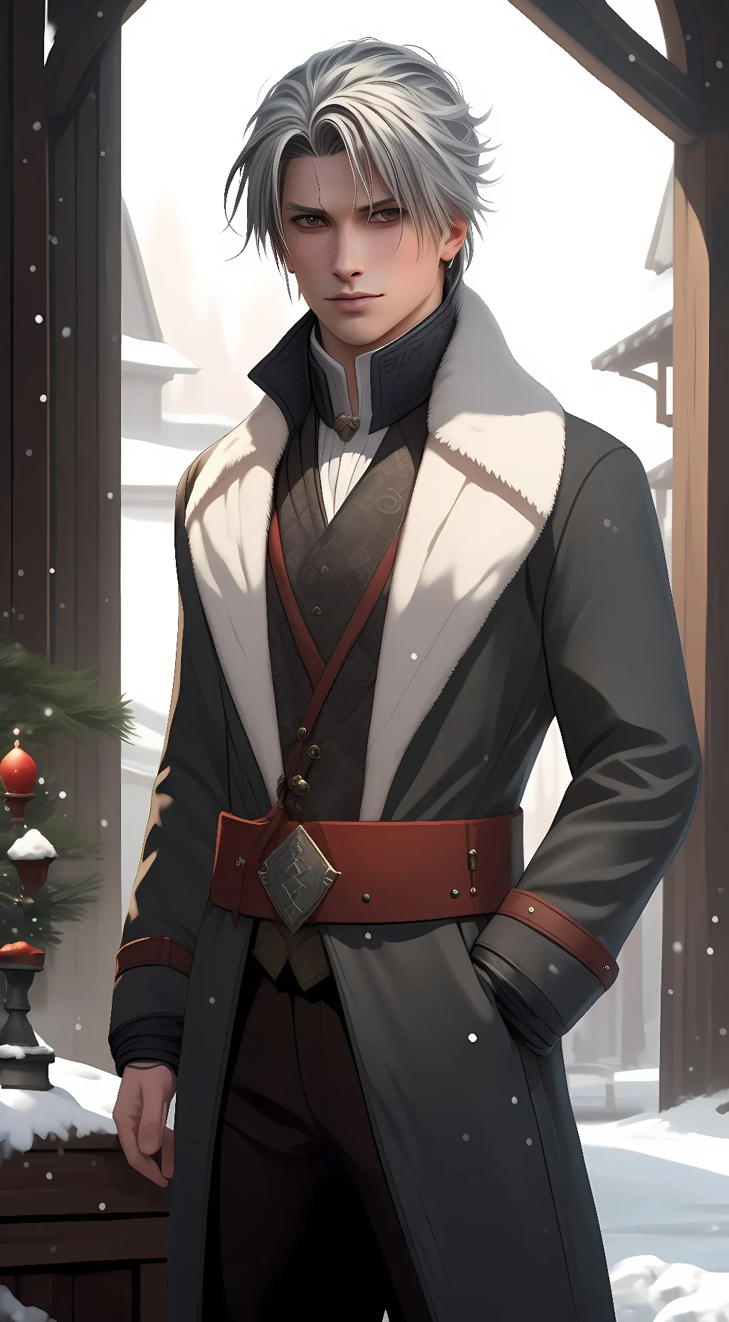 ai character: Snowedinflyer background