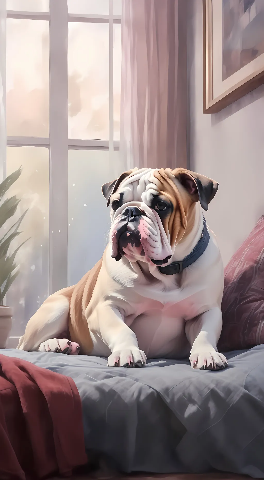 ai character: Fizzy background