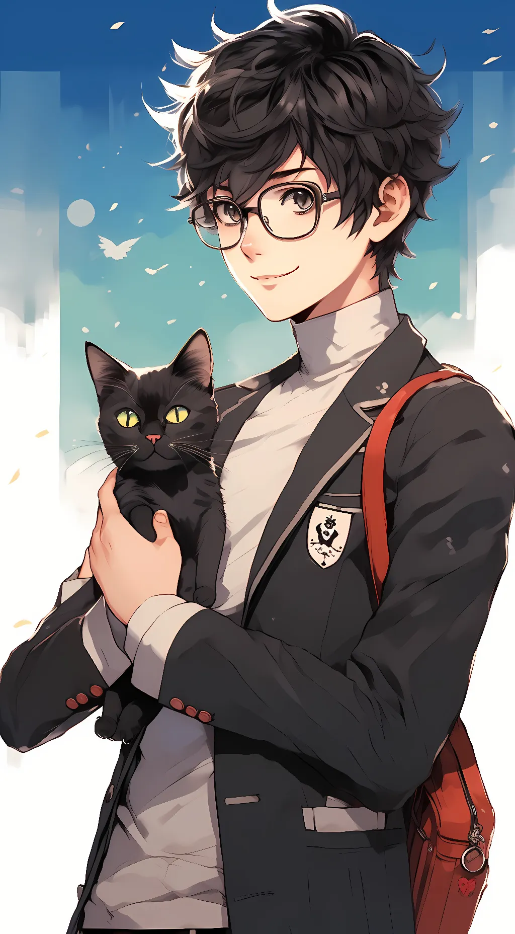 ai character: Nicholas Takahashi background