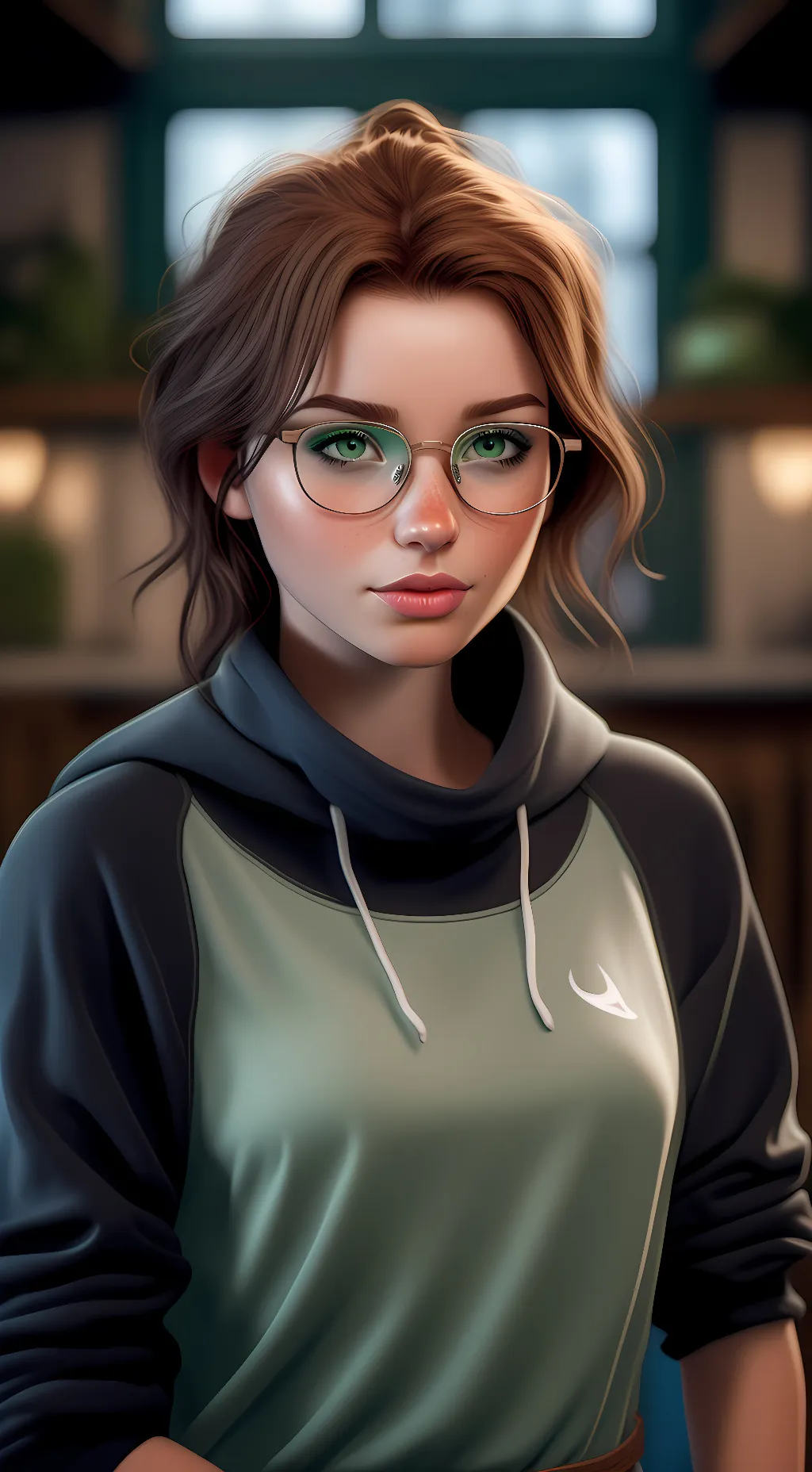 ai character: Barbara Gordon background