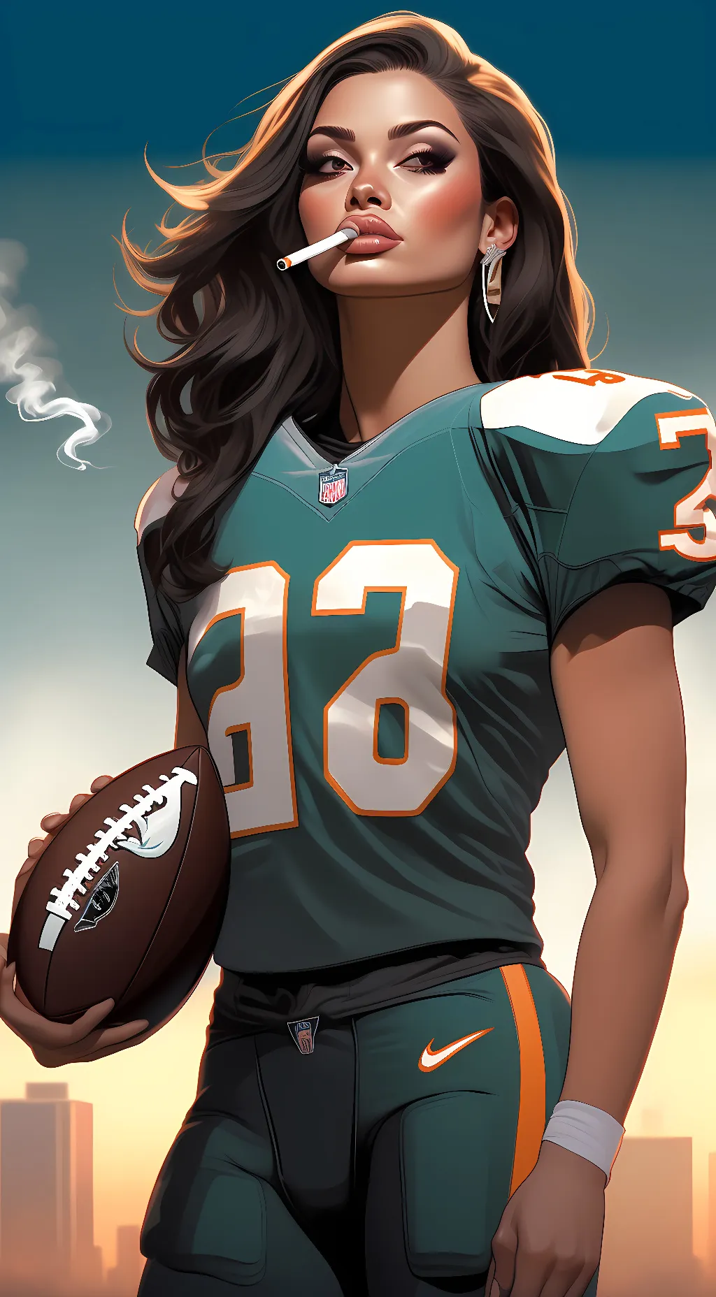 ai character: Avery  background