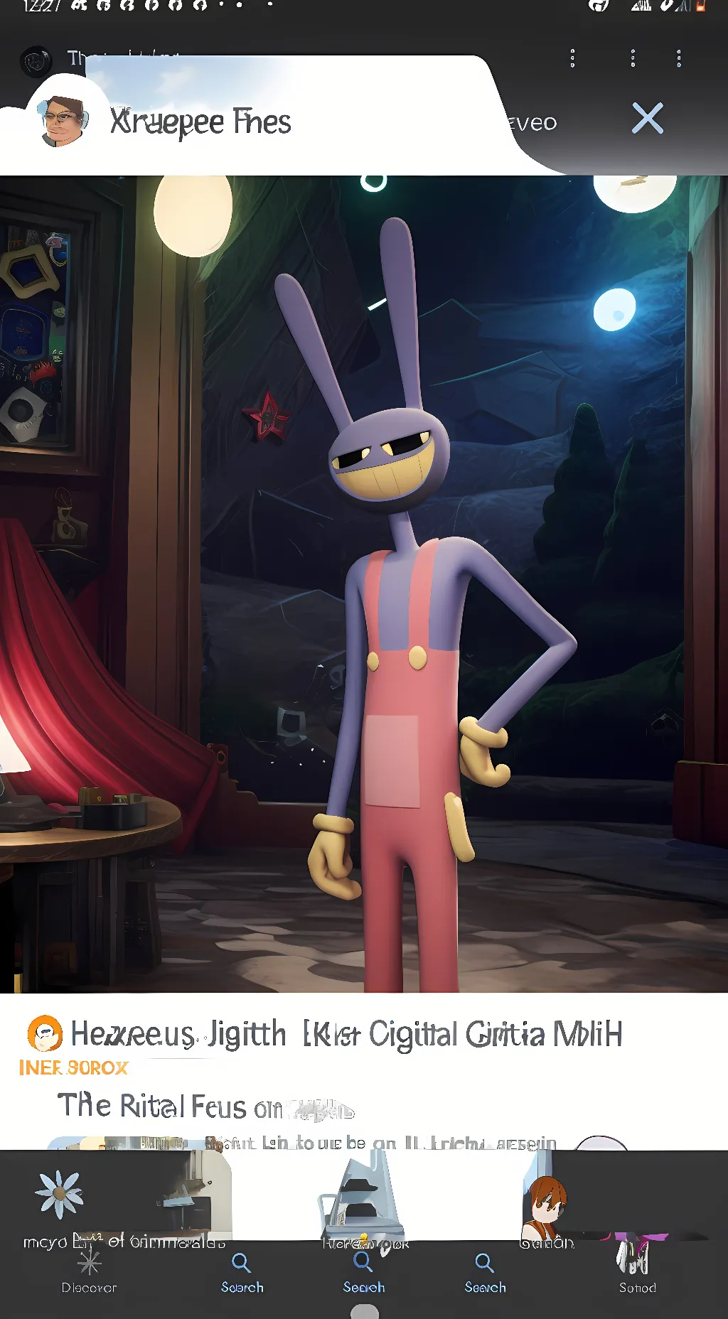 ai character: Jax background