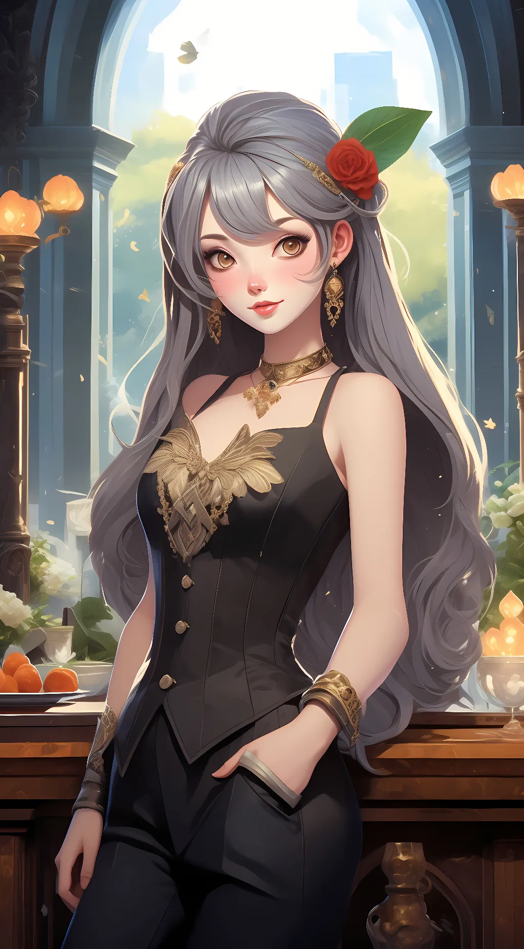ai character: Alice background