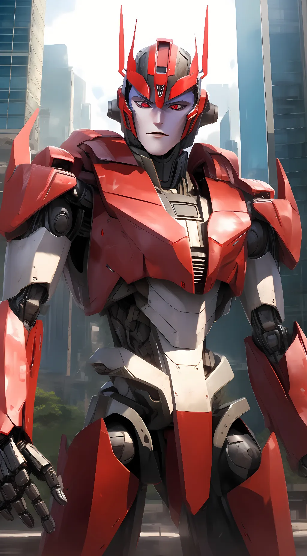 ai character: Knockout background