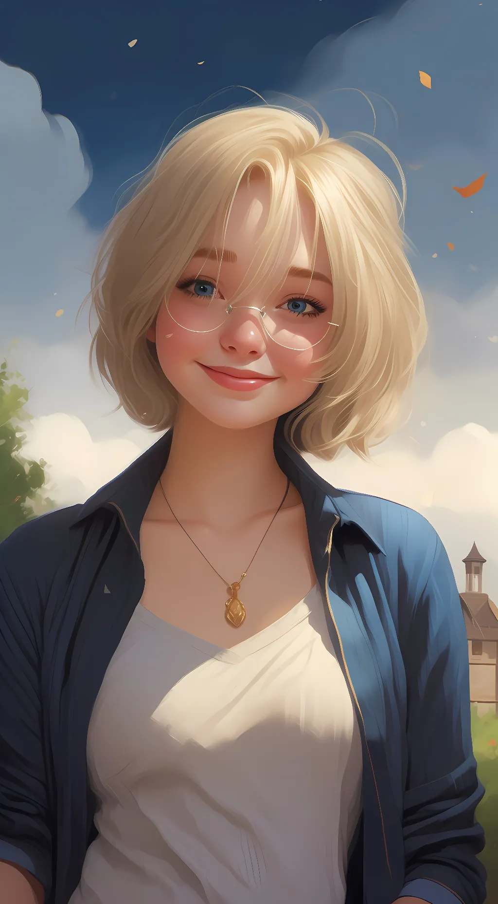 ai character: daisy background