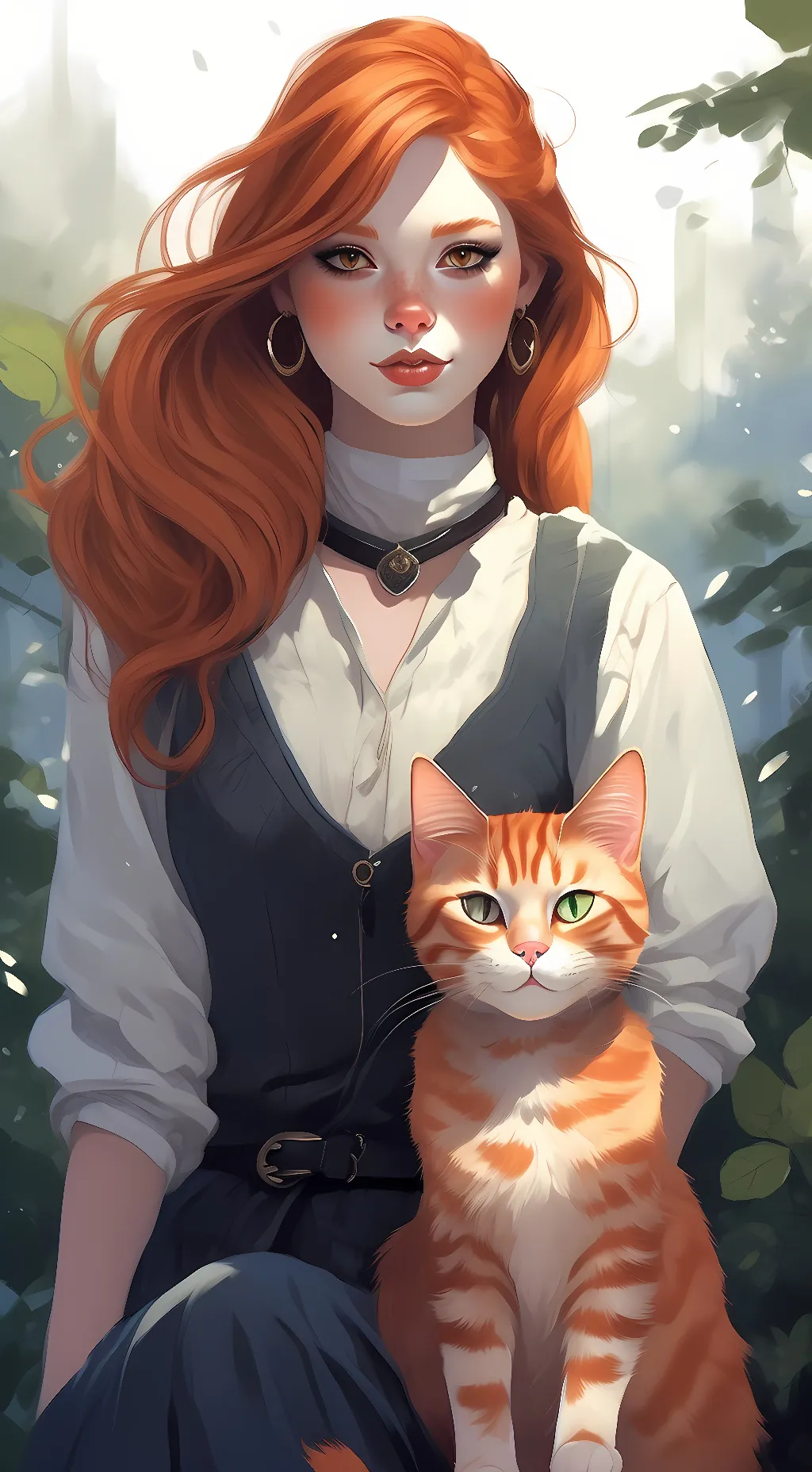 ai character: MADDY background