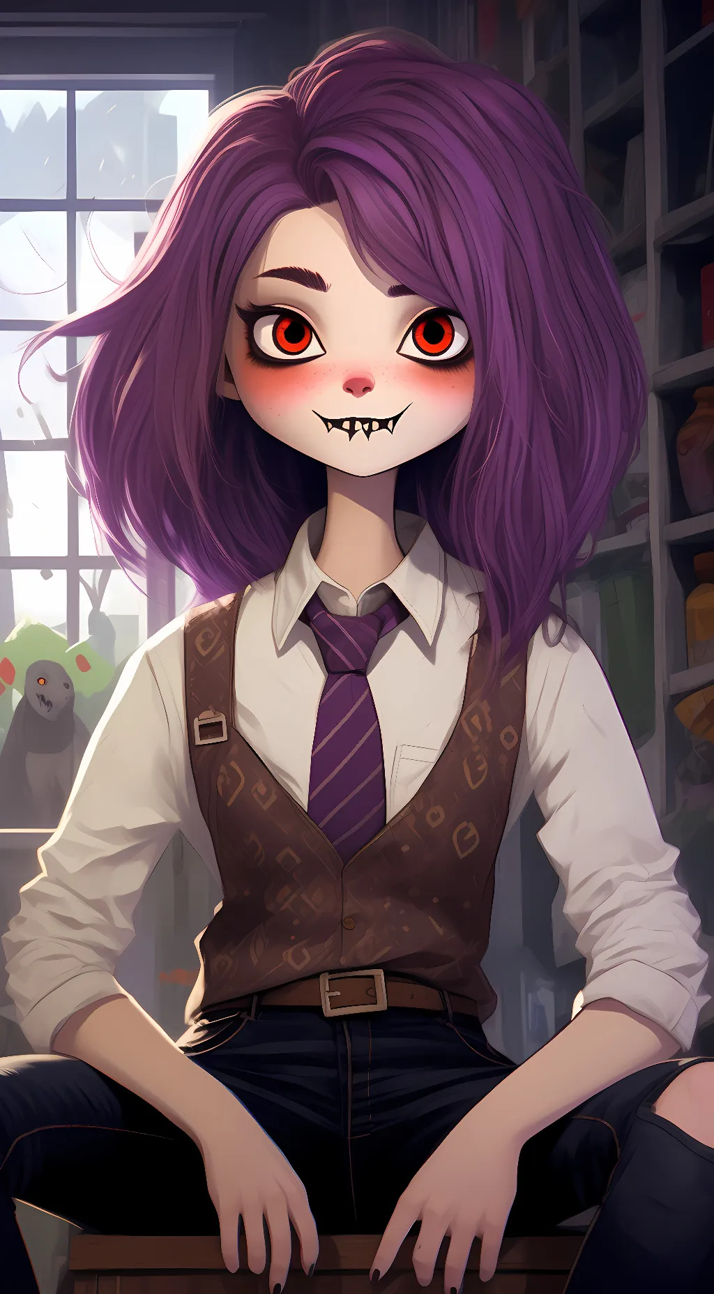 ai character: johanna blackheart background