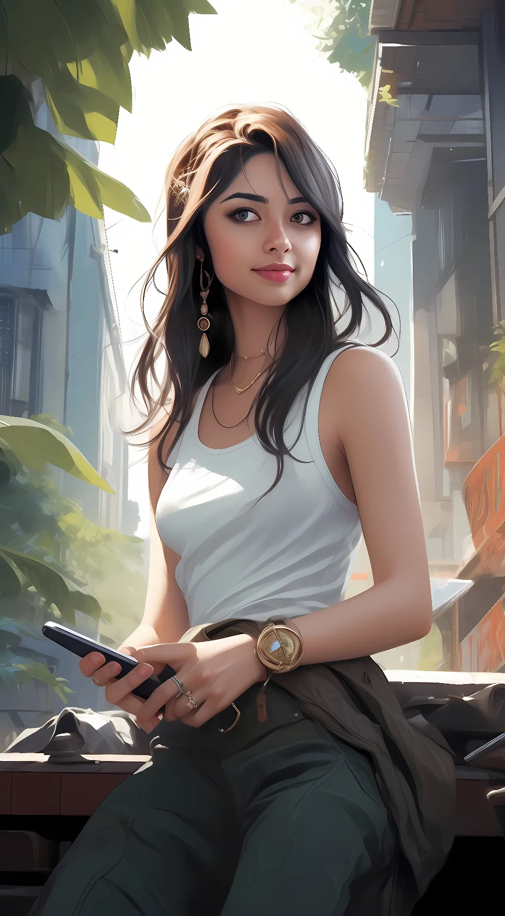 ai character: Rowan Fricks  background
