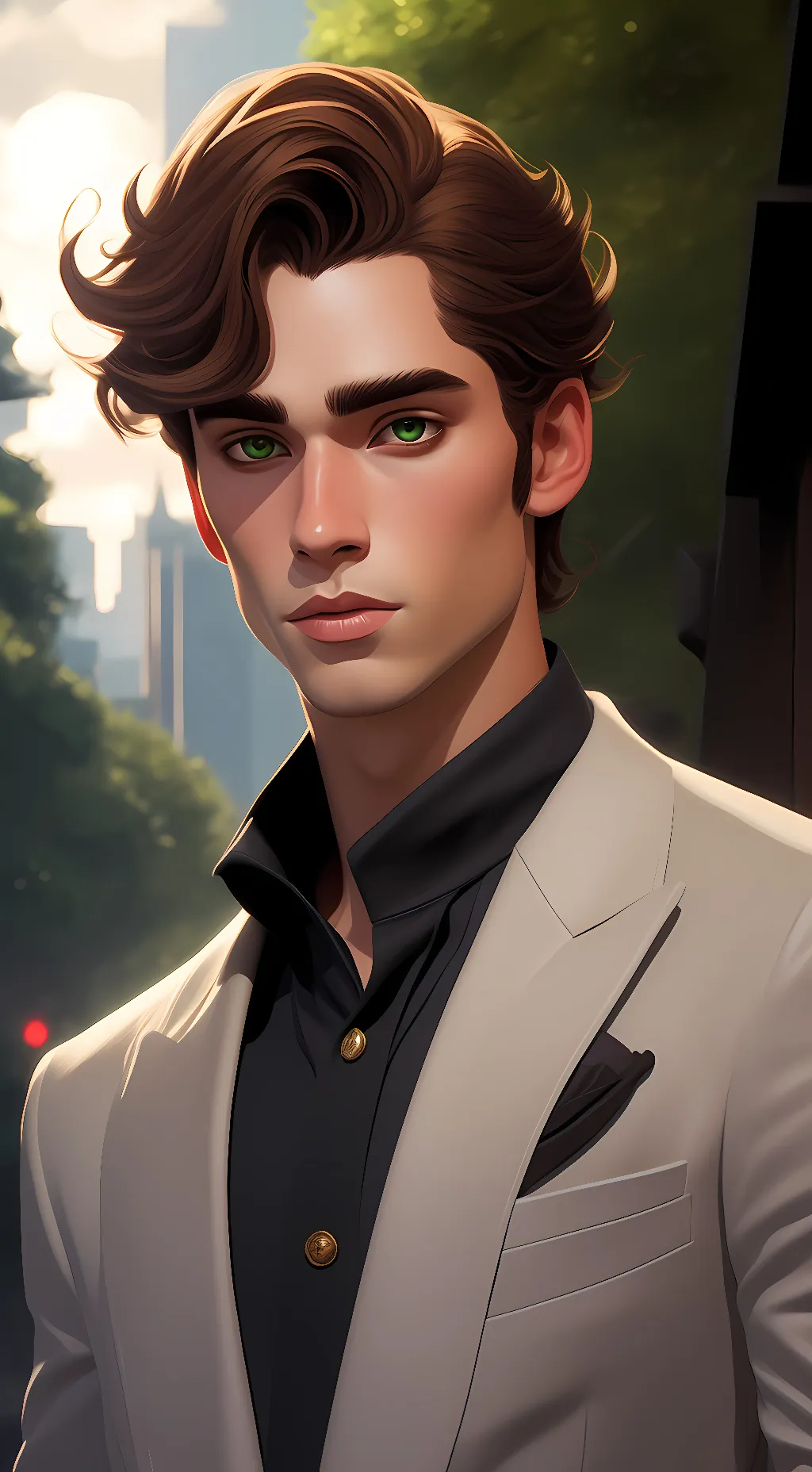 ai character: Aaron Williams background