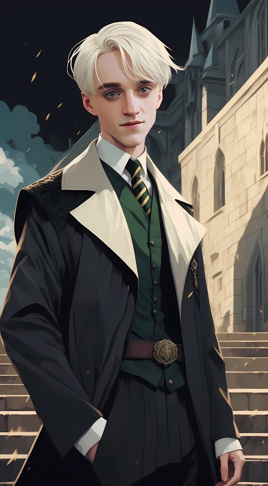 ai character: Draco Malfoy background