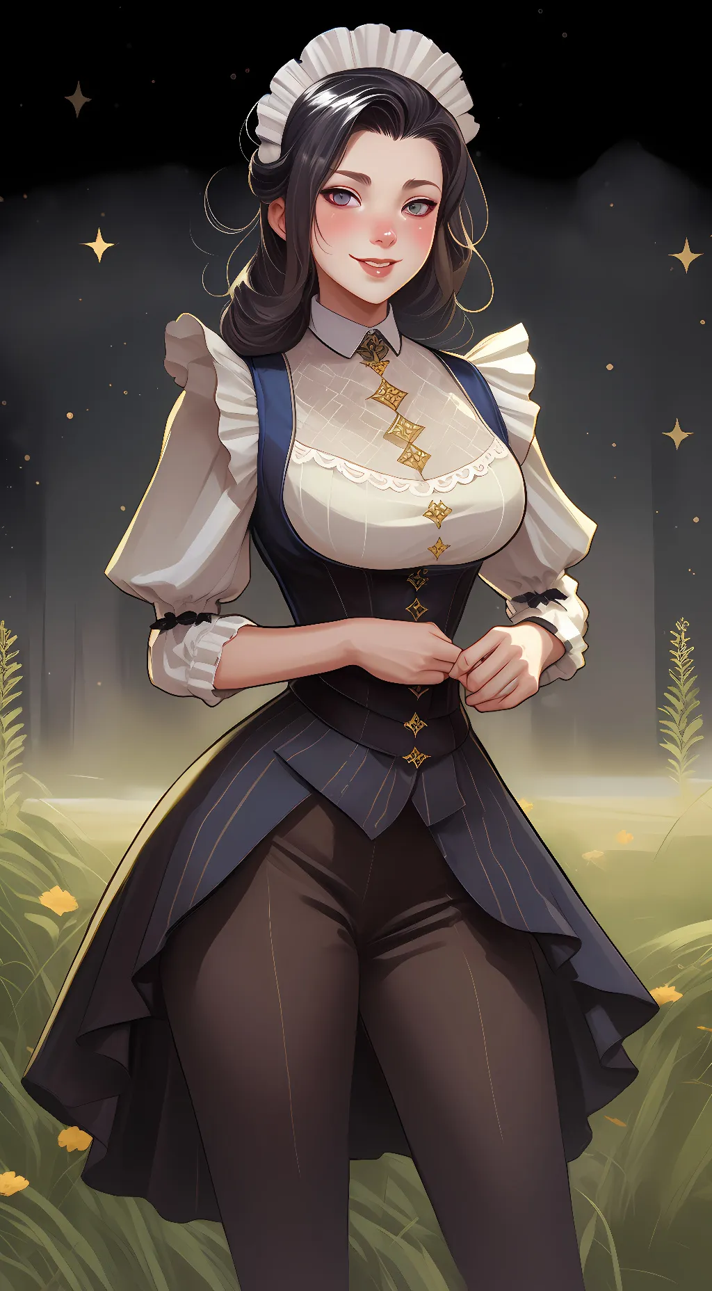 ai character: Bella  background