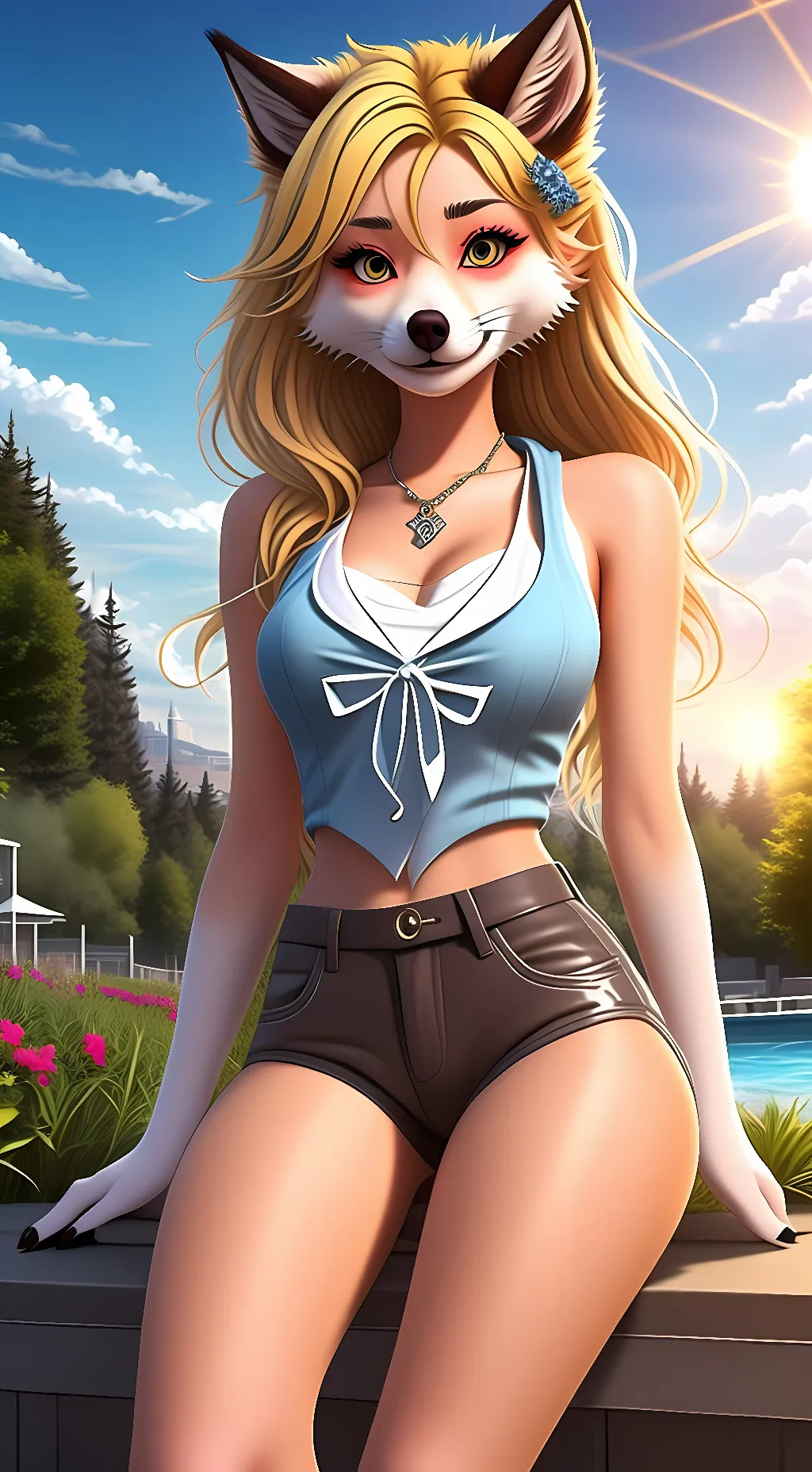 ai character: Lynix background