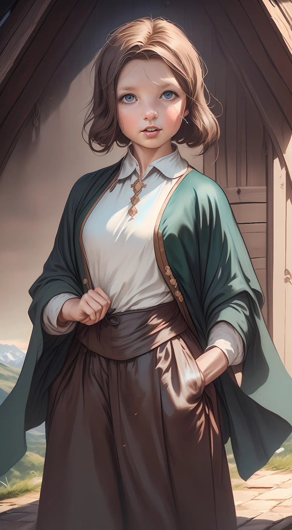 ai character: London background