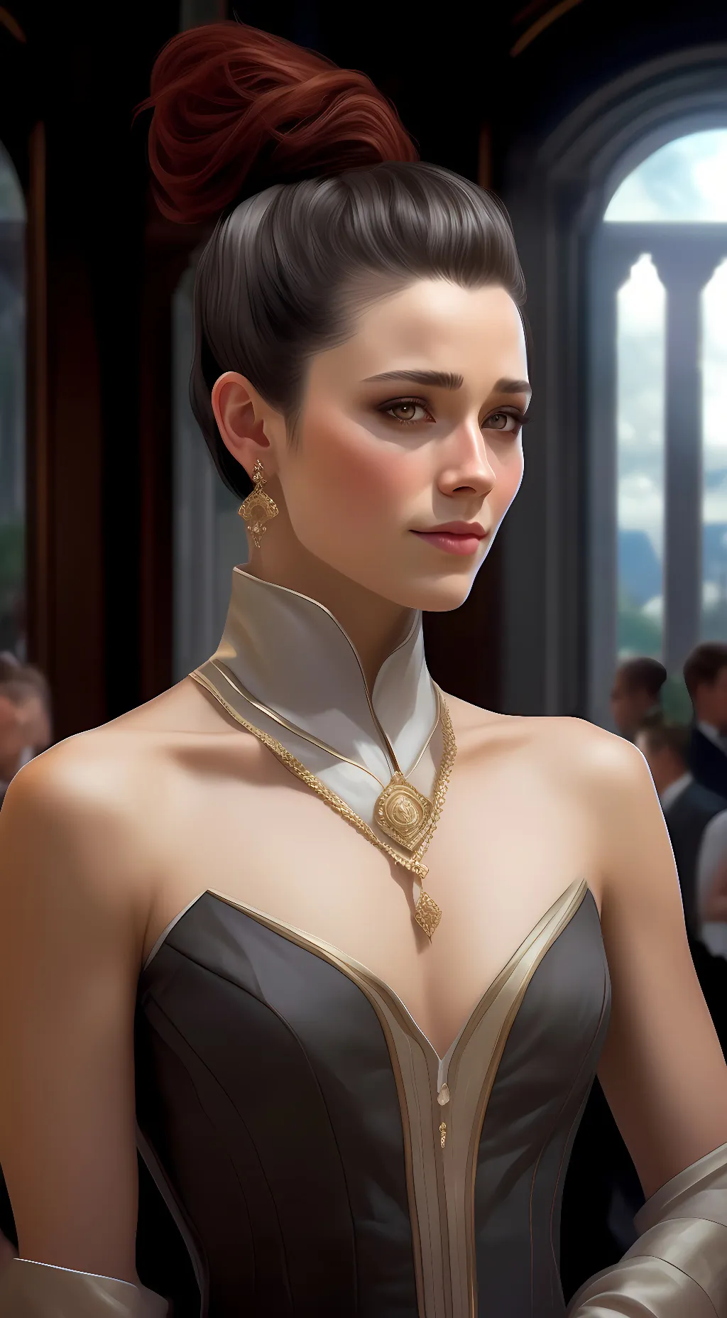 ai character: Madame background