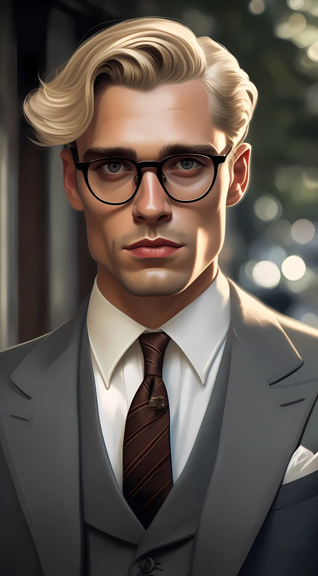 ai character: Henry Stein background