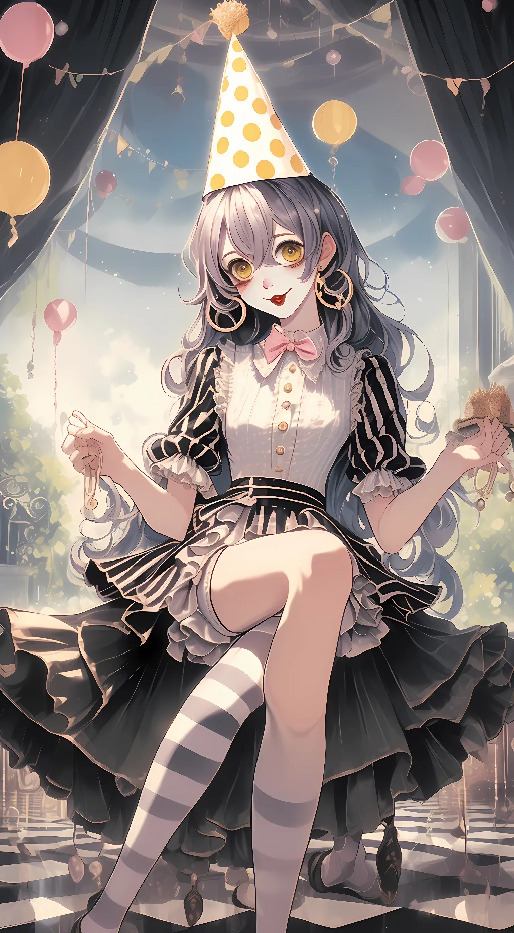 ai character: Creepy background