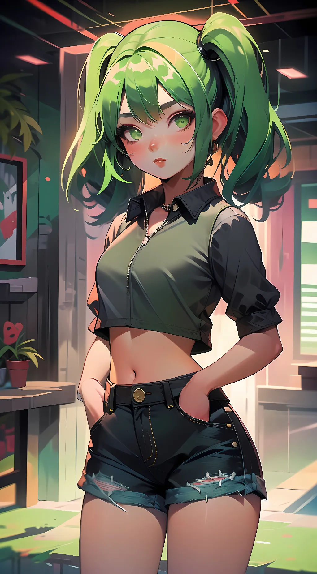 ai character: Airis Morrison  background