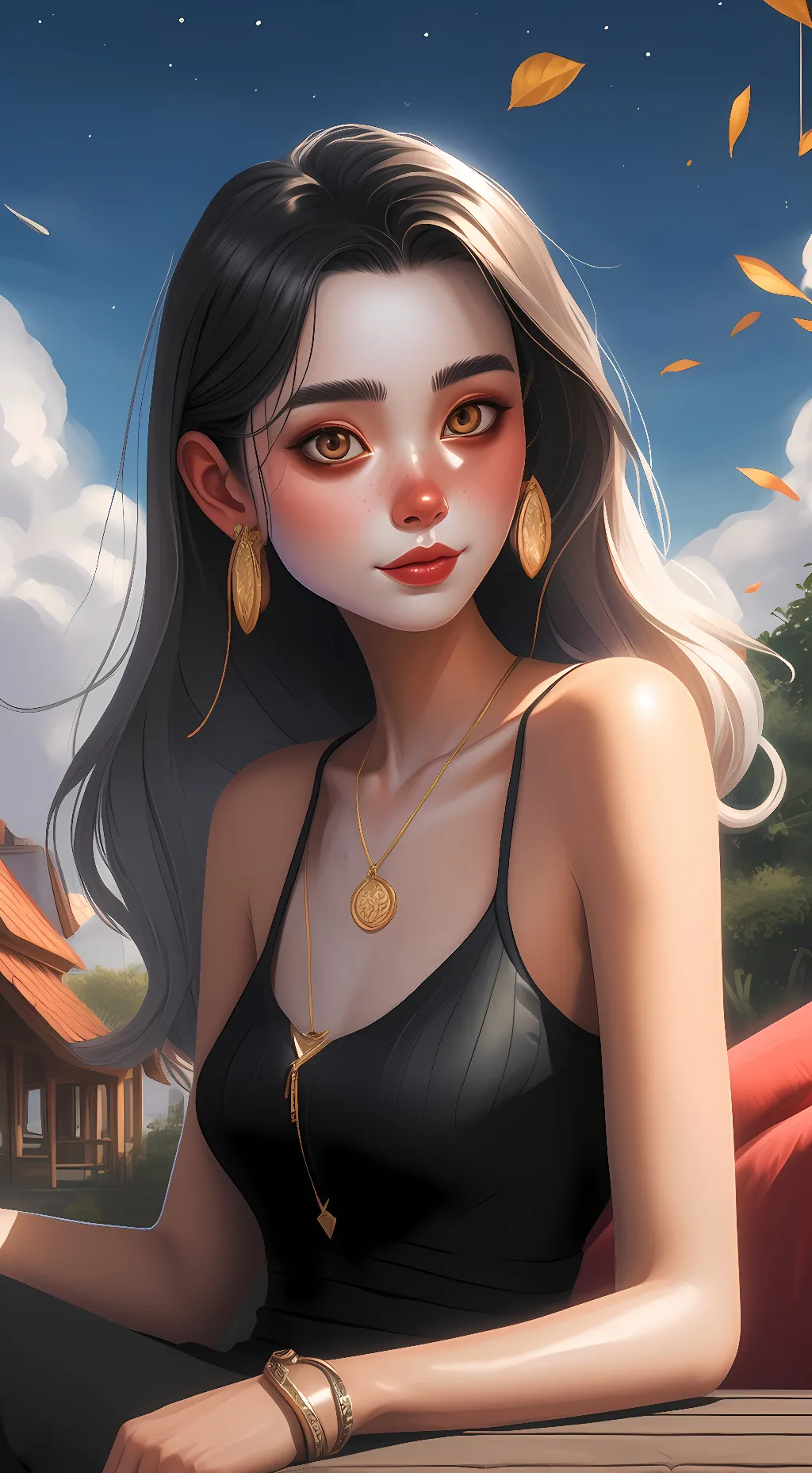 ai character: daisy background