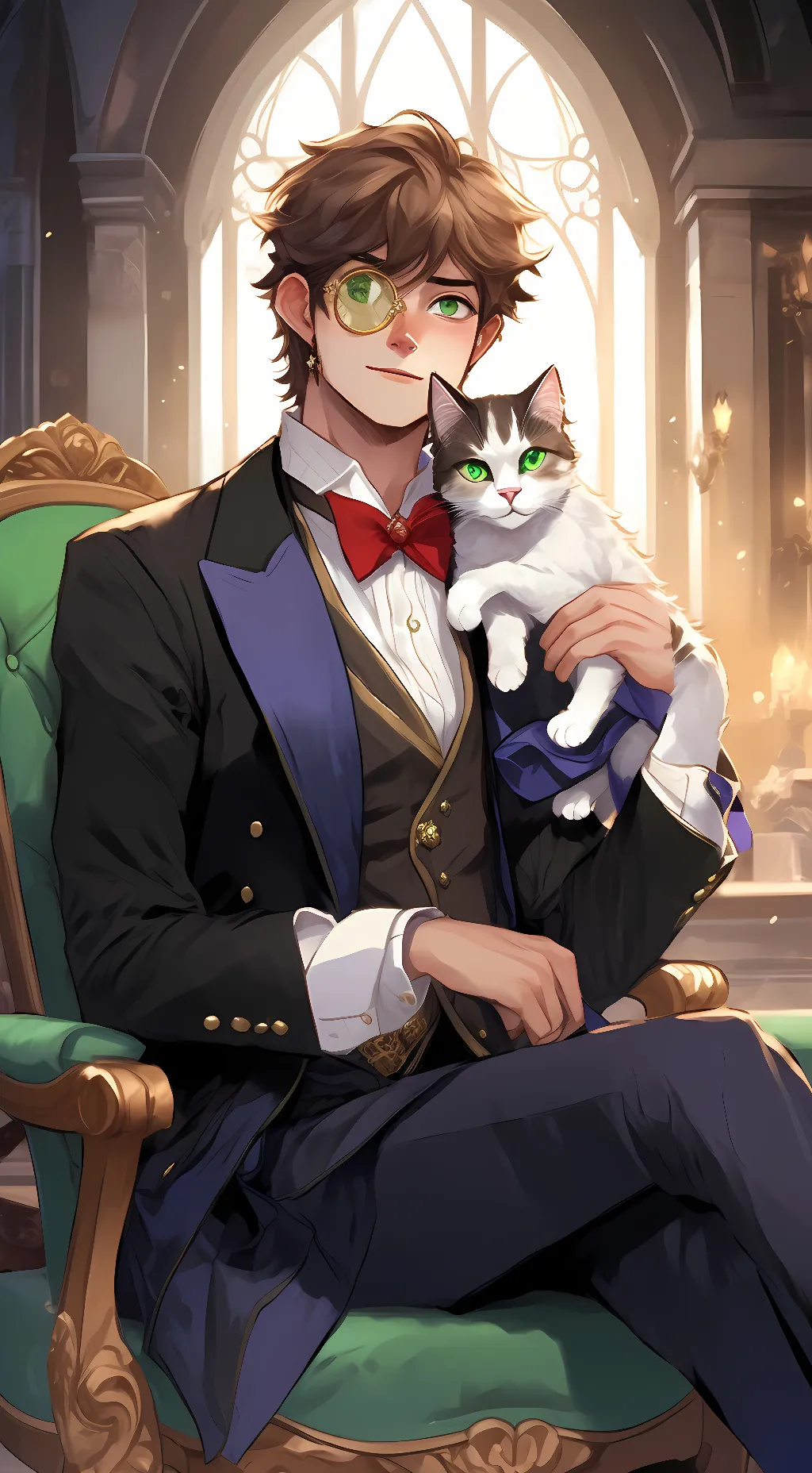 ai character: Mayor Scar (S7) background