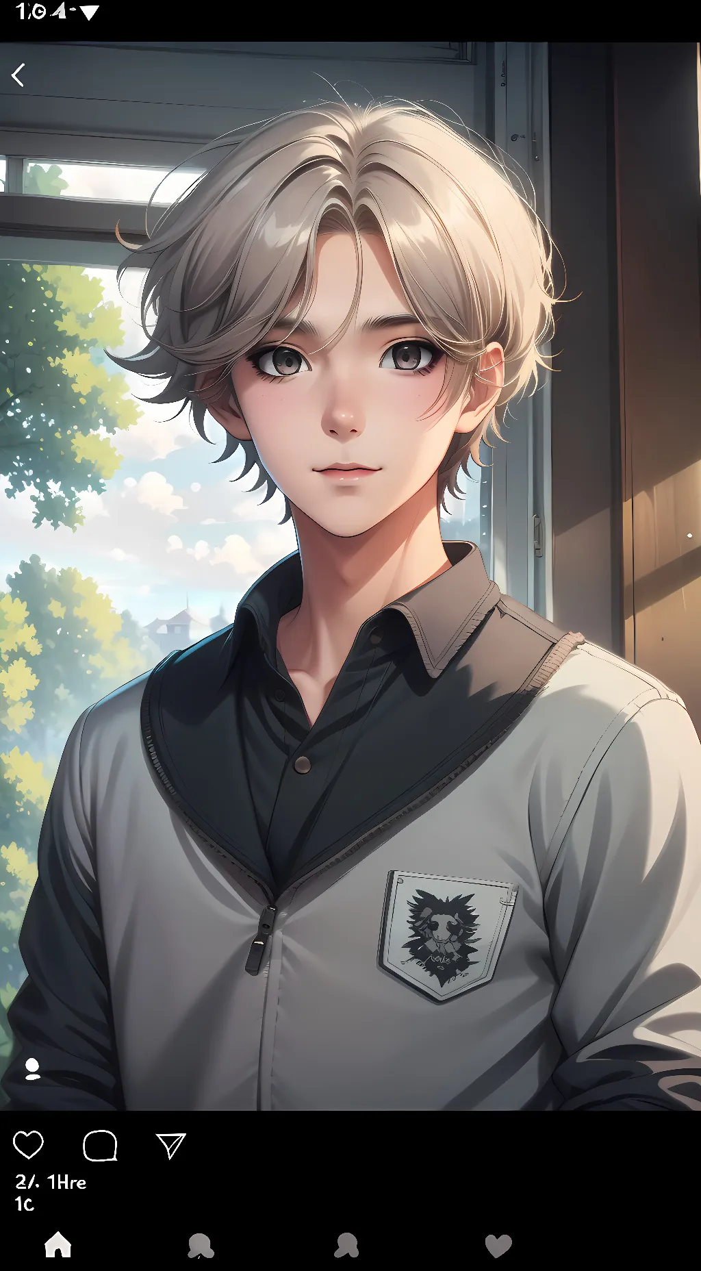 ai character: Max background