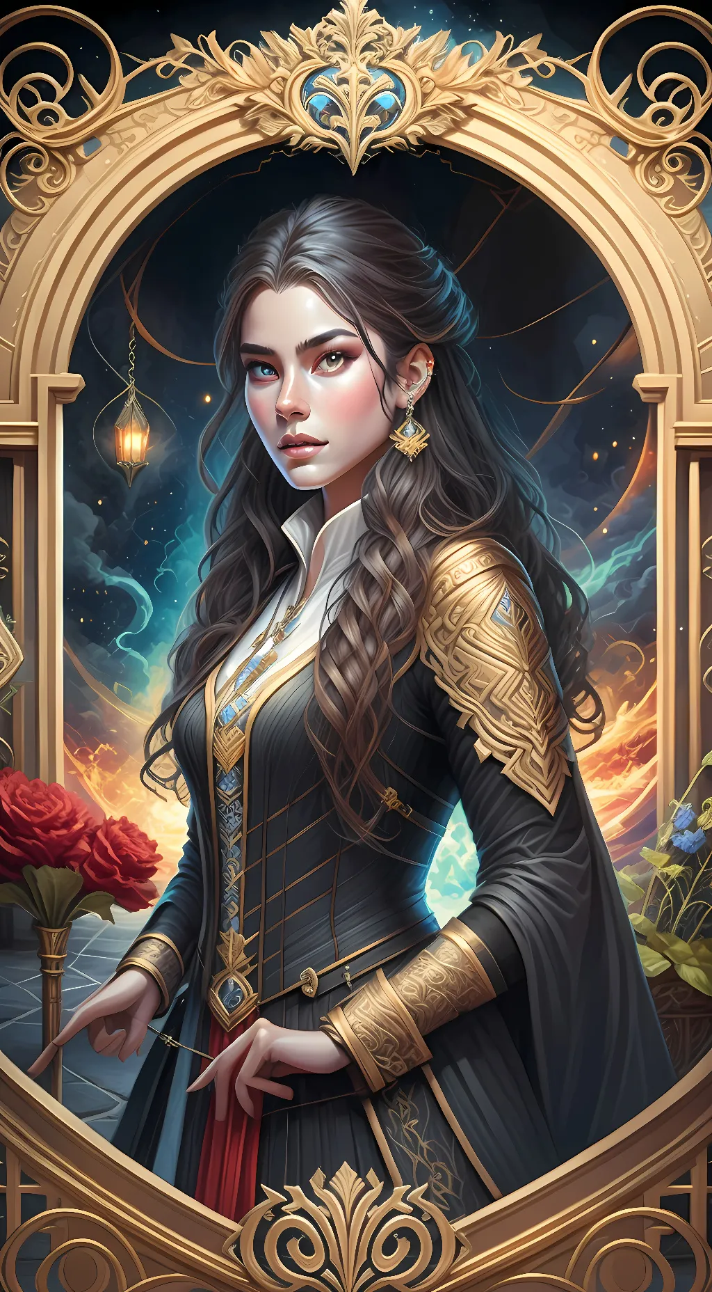 ai character: persephone  background
