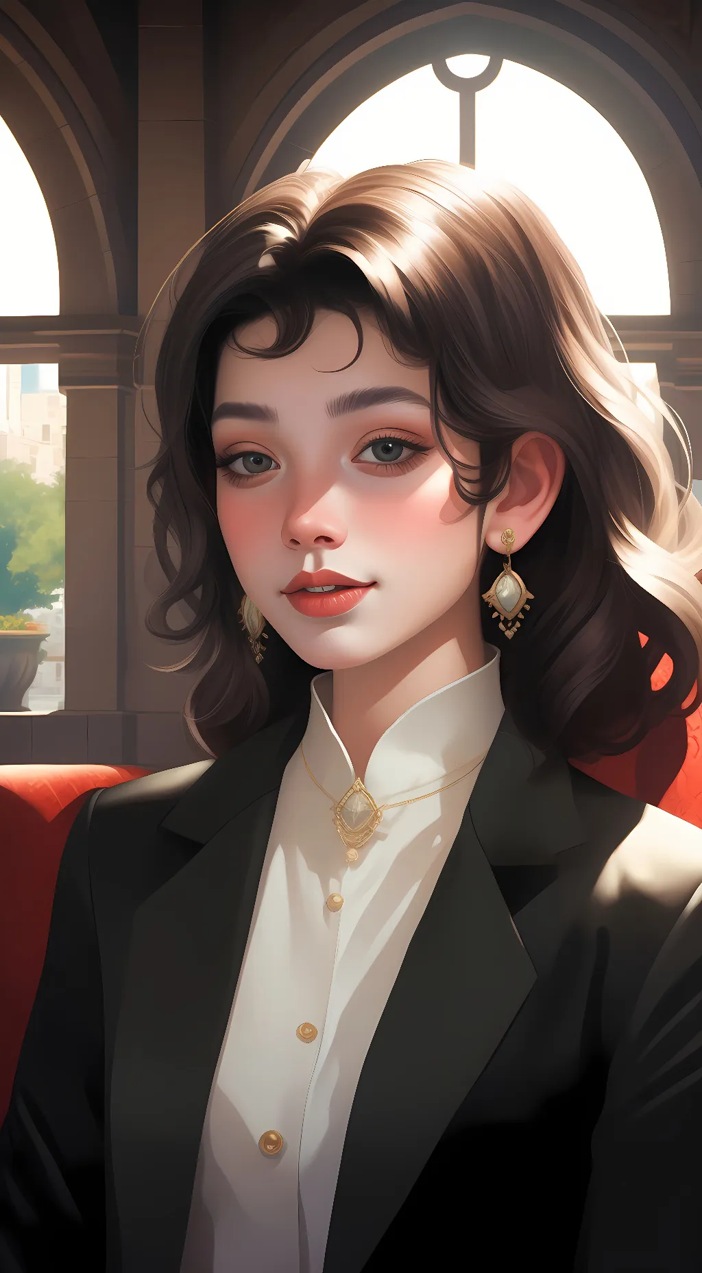 ai character: Raven background