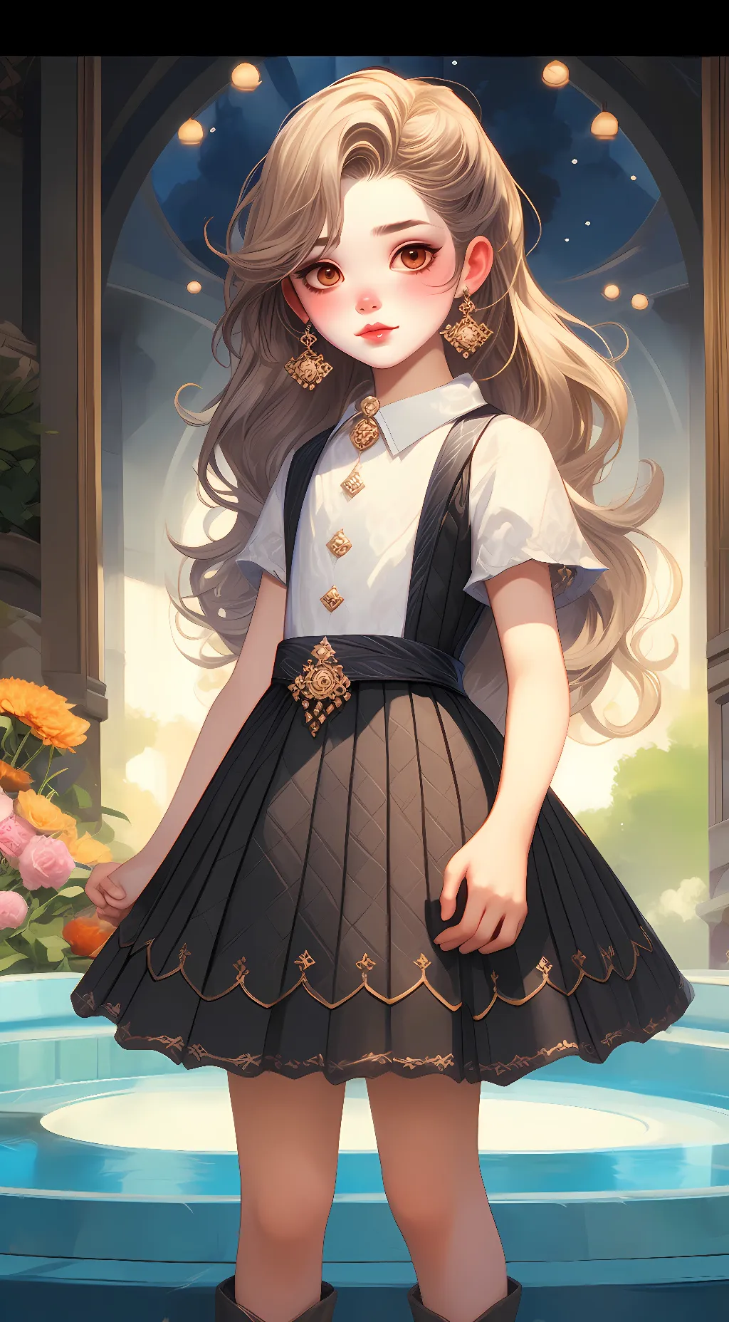 ai character: Aya Kanamori background