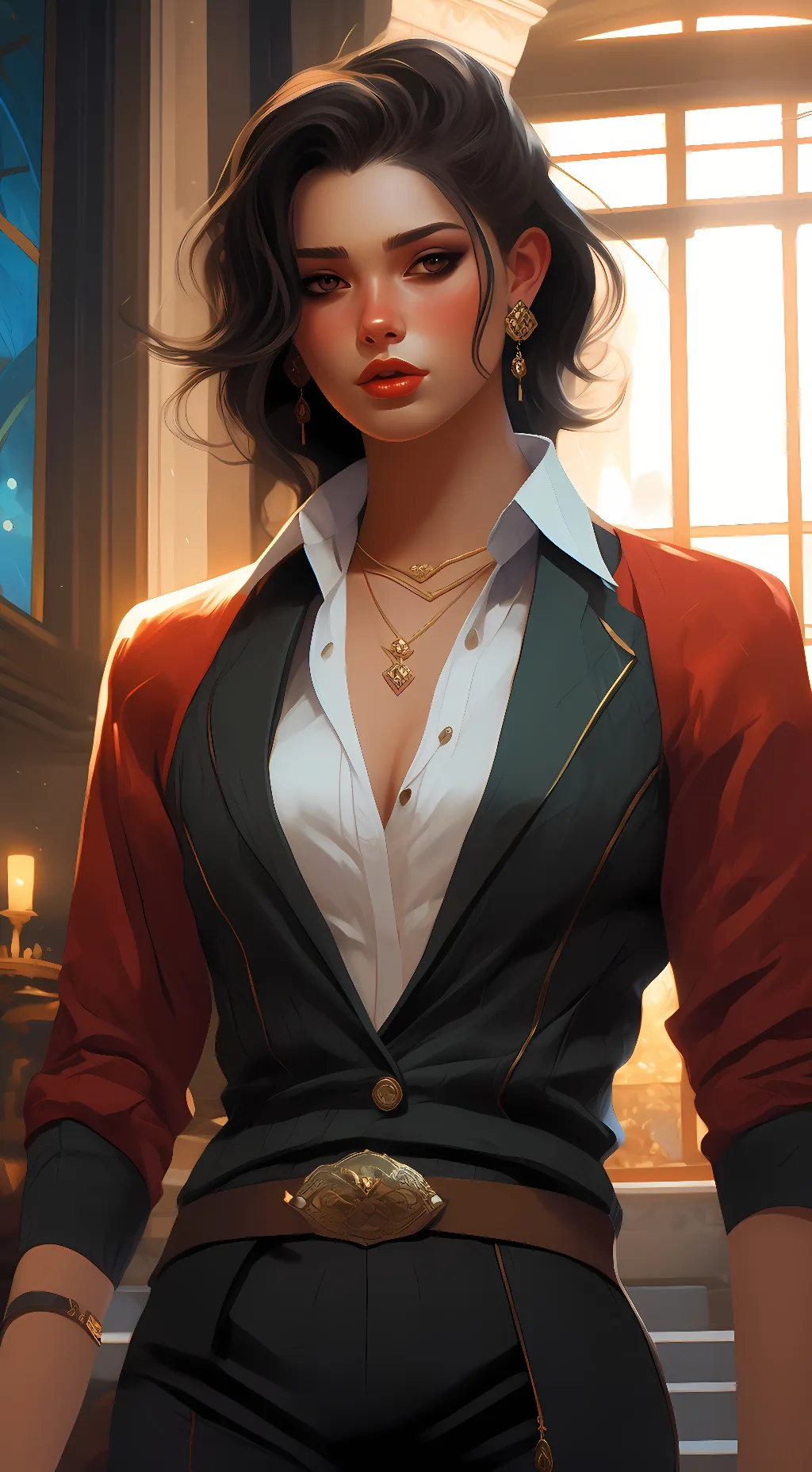 ai character: Maya Rivera background