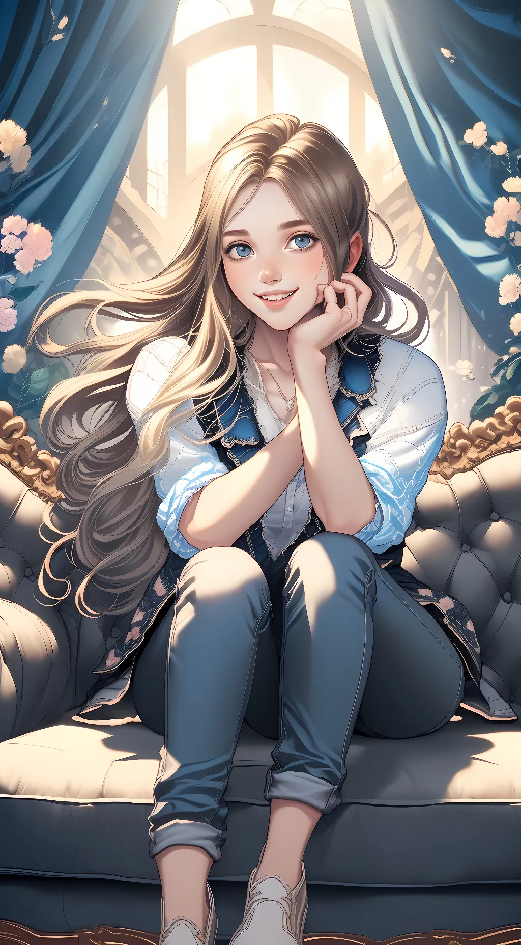 ai character: Julie Angel background