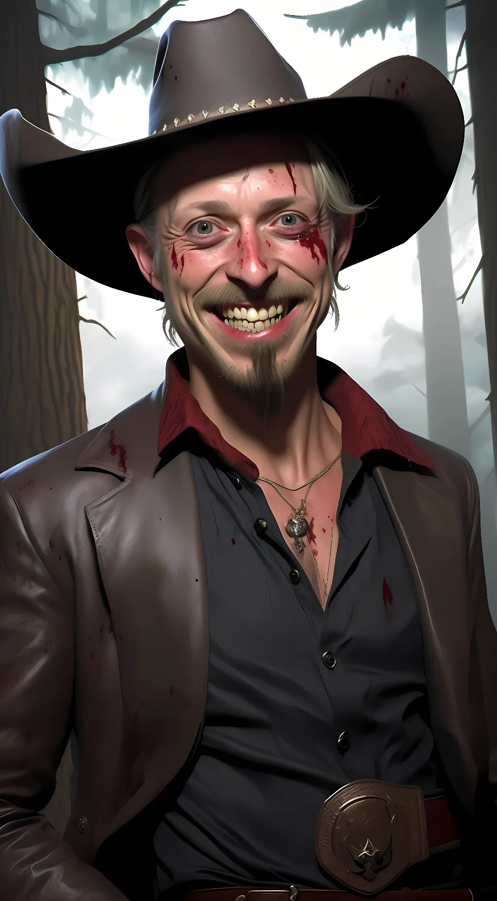 ai character: John Wagner background