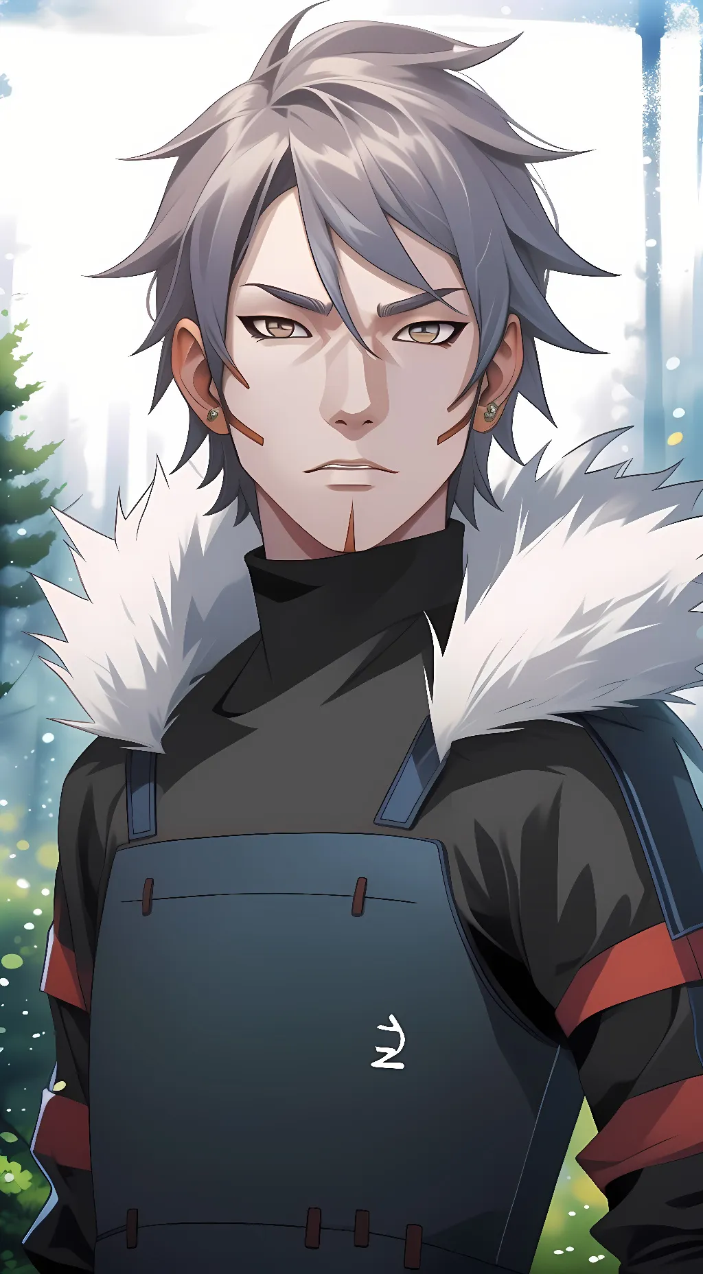 ai character: Tobirama Senju  background
